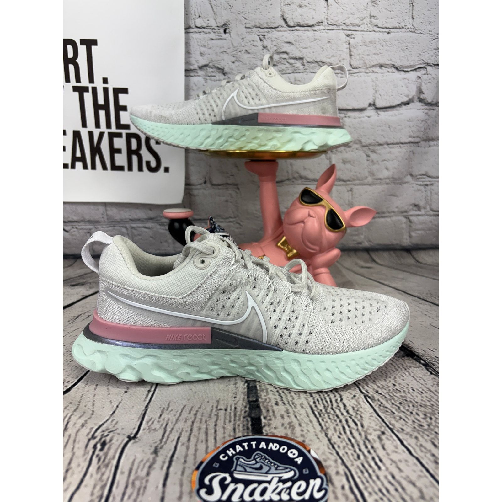 Nike Nike React Infinity Run Flyknit 2 Womens 9.5 Shoes WORN 1X Size US 9.5 / IT 39.5 - 1 Thumbnail