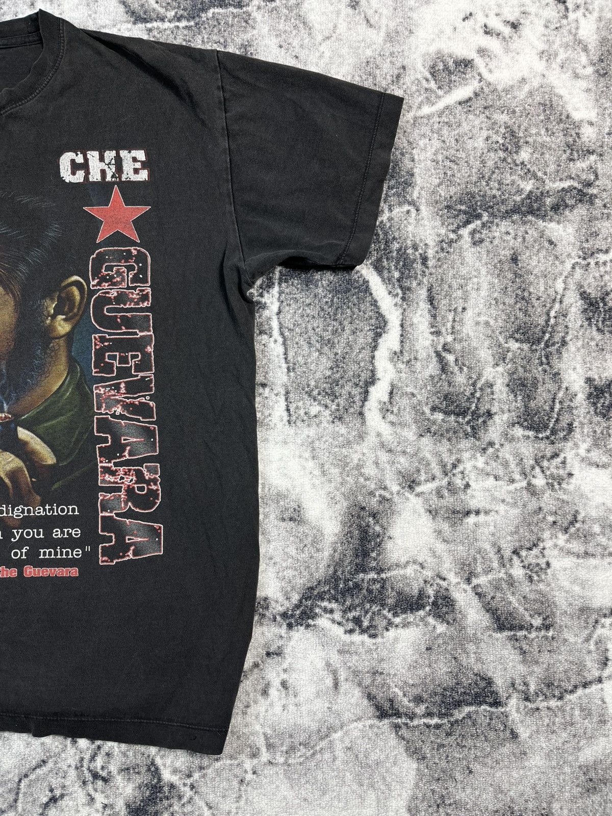 Vintage Vintage Che Guevara Graphic Tee Y2K Fit XL Distressed Size US XL / EU 56 / 4 - 3 Thumbnail