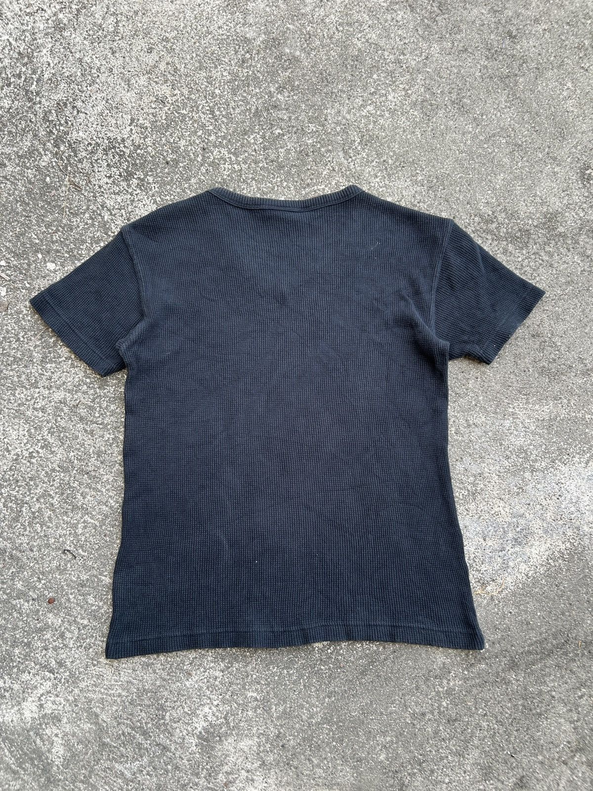 Vintage Thermal shirt Distressed Sun Faded Erd grunge ege Size US XXS / EU 40 - 2 Thumbnail
