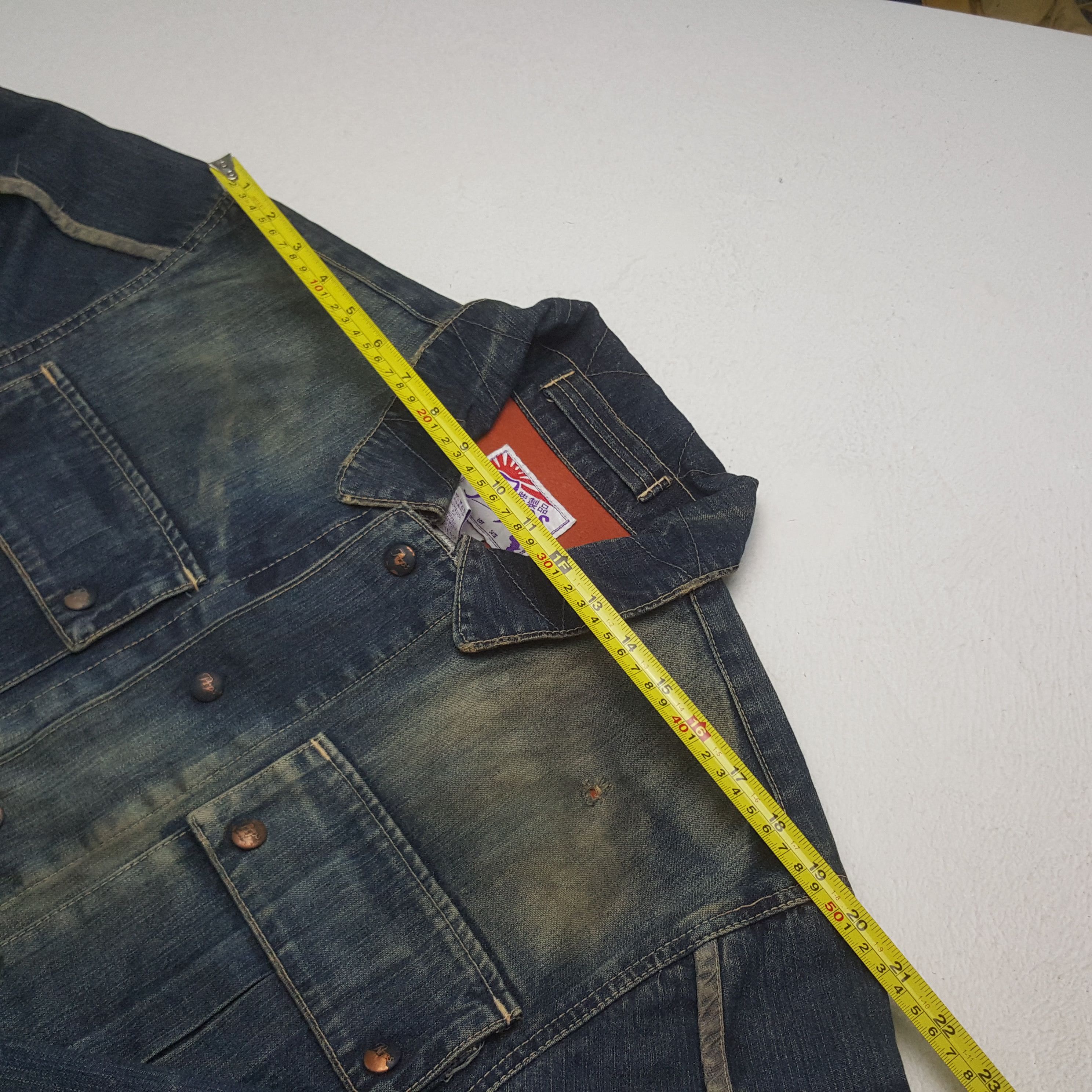 Prps Vintage Prps Japanese Brand Rare Denim Jacket RR15 Size US M / EU 48-50 / 2 - 10 Thumbnail