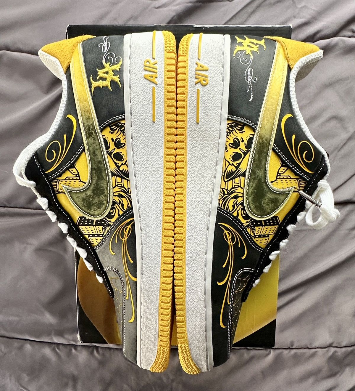Nike Nike Air Force 1 Low Mr. Cartoon Livestrong Size US 11 / EU 44 - 8 Thumbnail