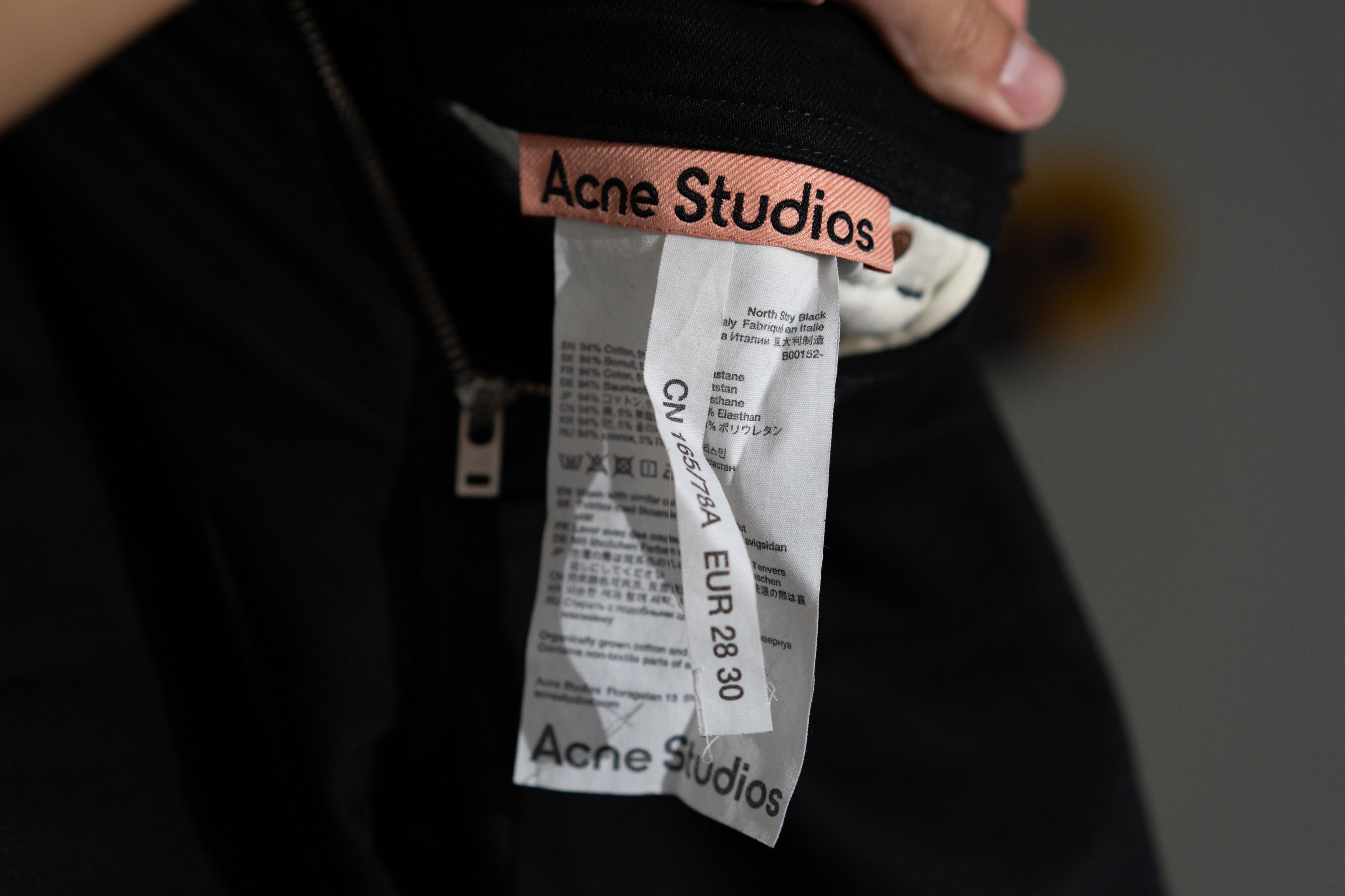 Acne Studios Acne Studios North Stay Black Jeans Size US 28 / EU 44 - 8 Thumbnail