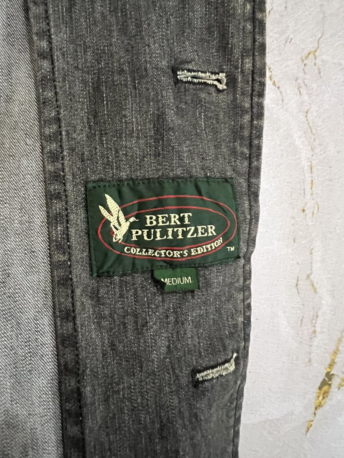 Japanese Brand BERT PULITZERT DENIM JACKET Size US M / EU 48-50 / 2 - 10 Thumbnail