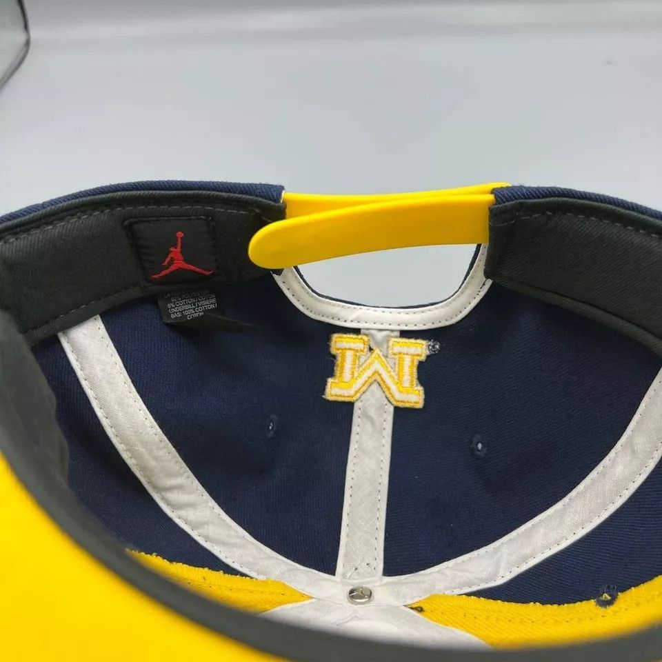 Jordan Brand Michigan Wolverines x Air Jordan Hat Men Jumpman Snap Back Size ONE SIZE - 5 Thumbnail