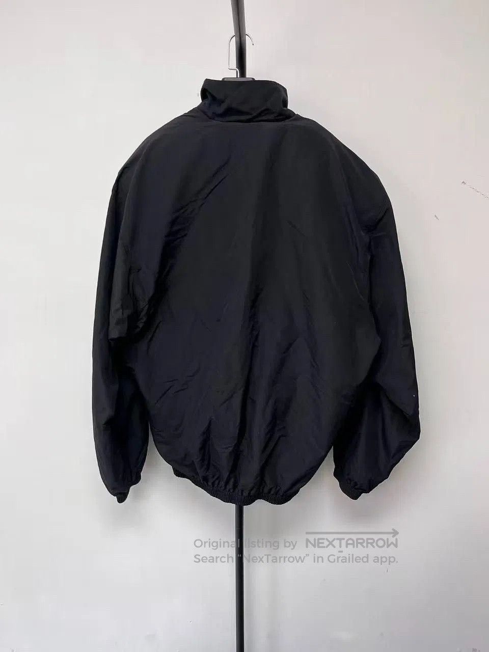 Balenciaga Balenciaga Black Zip Stand. Size US XL / EU 56 / 4 - 2 Thumbnail