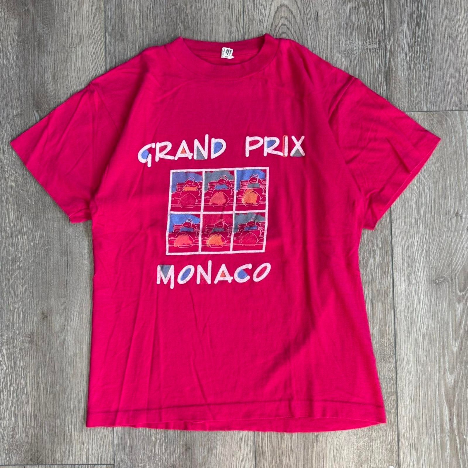 Other Vintage 80s monaco speedway racing t-shirt Size US M / EU 48-50 / 2 - 1 Thumbnail