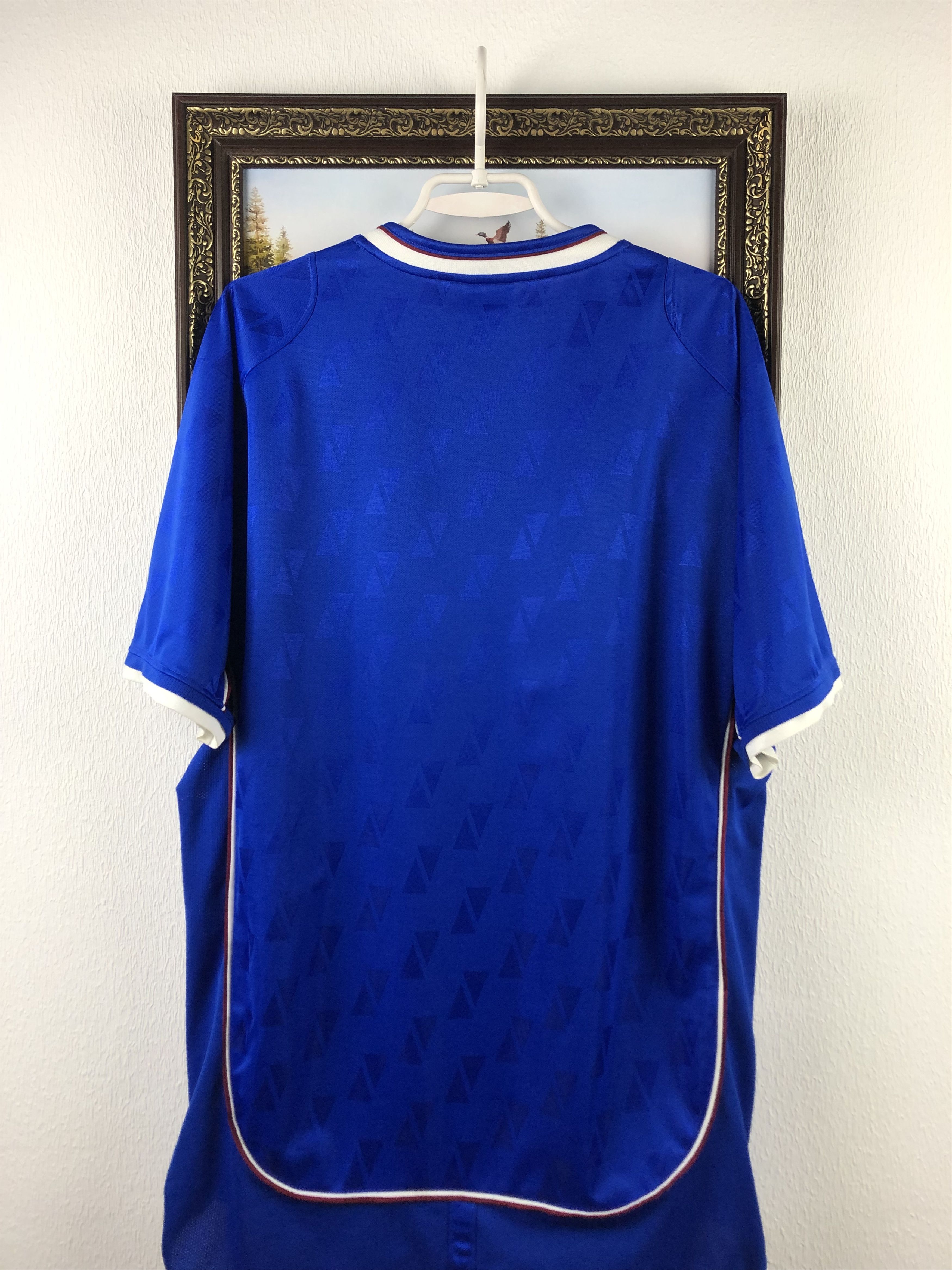 Vintage Oldham Athletic football shirt 2002 Soccer Jersey Trikot Size US XL / EU 56 / 4 - 13 Thumbnail