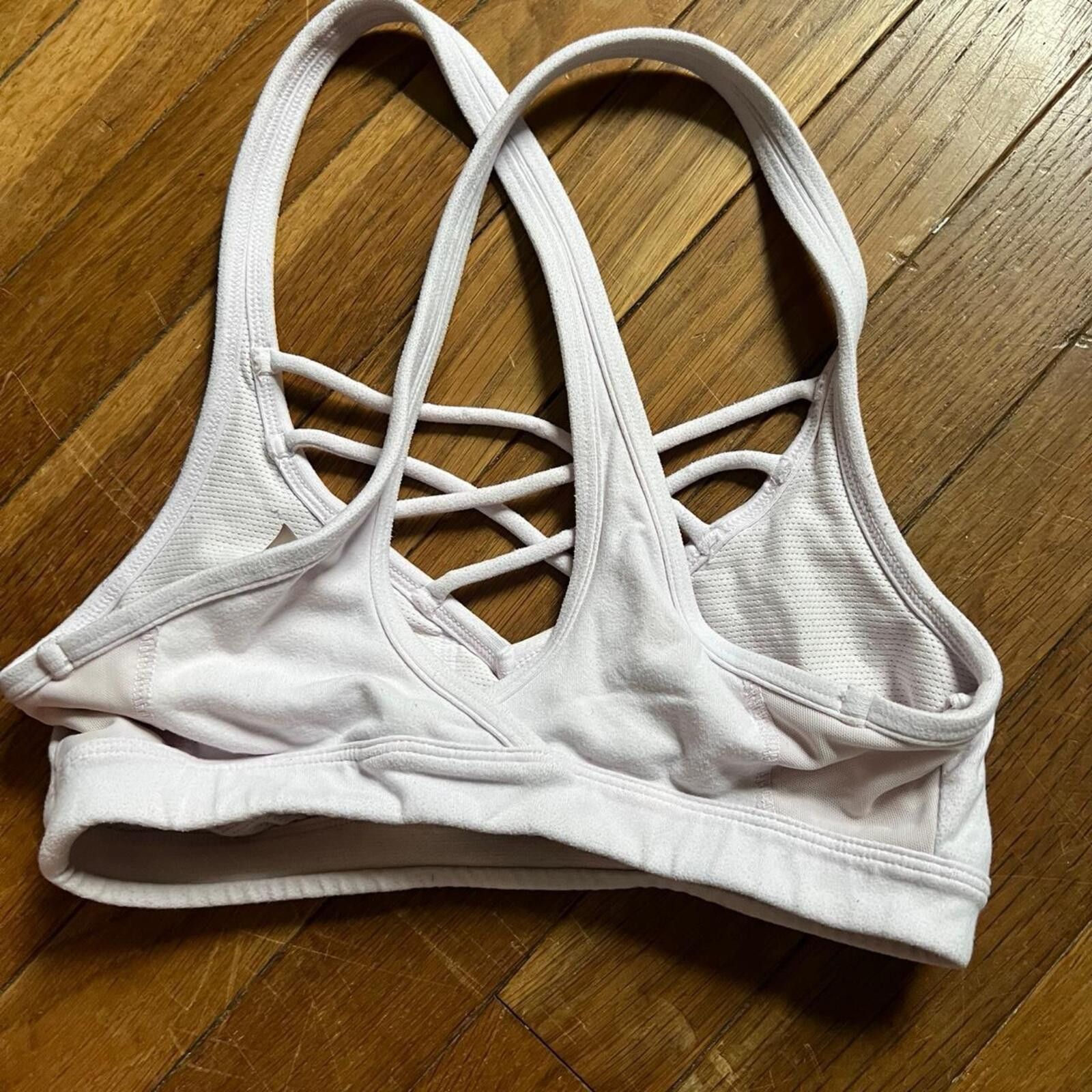 Other Athleta ballet pink criss cross front sports bra Size ONE SIZE - 2 Thumbnail