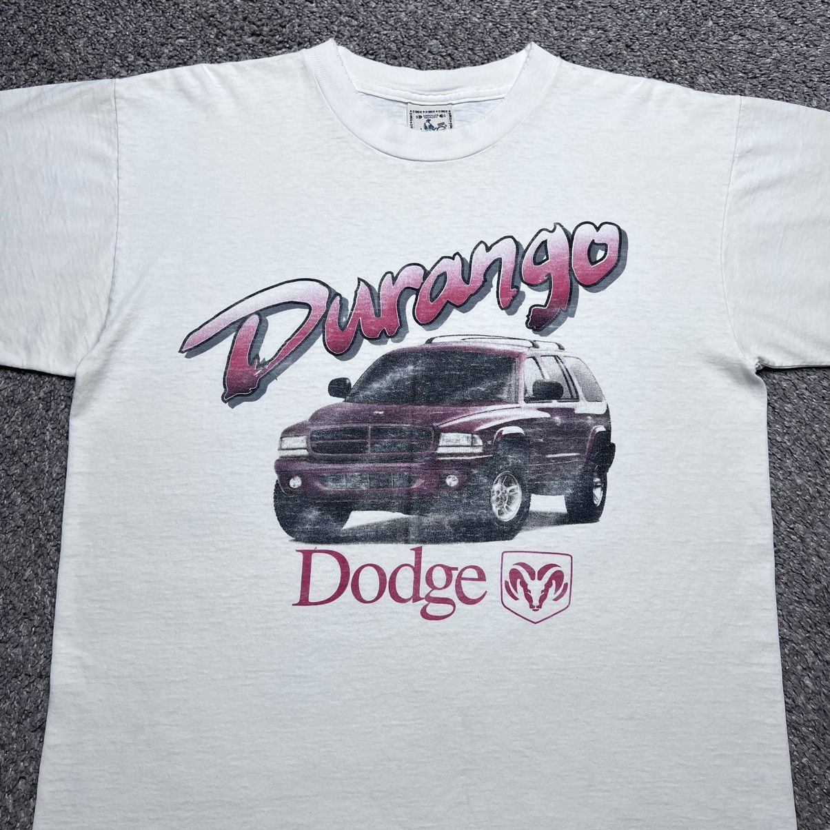 Other Vintage 1999 Dodge Durango SUV Truck Promo Graphic T-Shirt Size US L / EU 52-54 / 3 - 5 Thumbnail