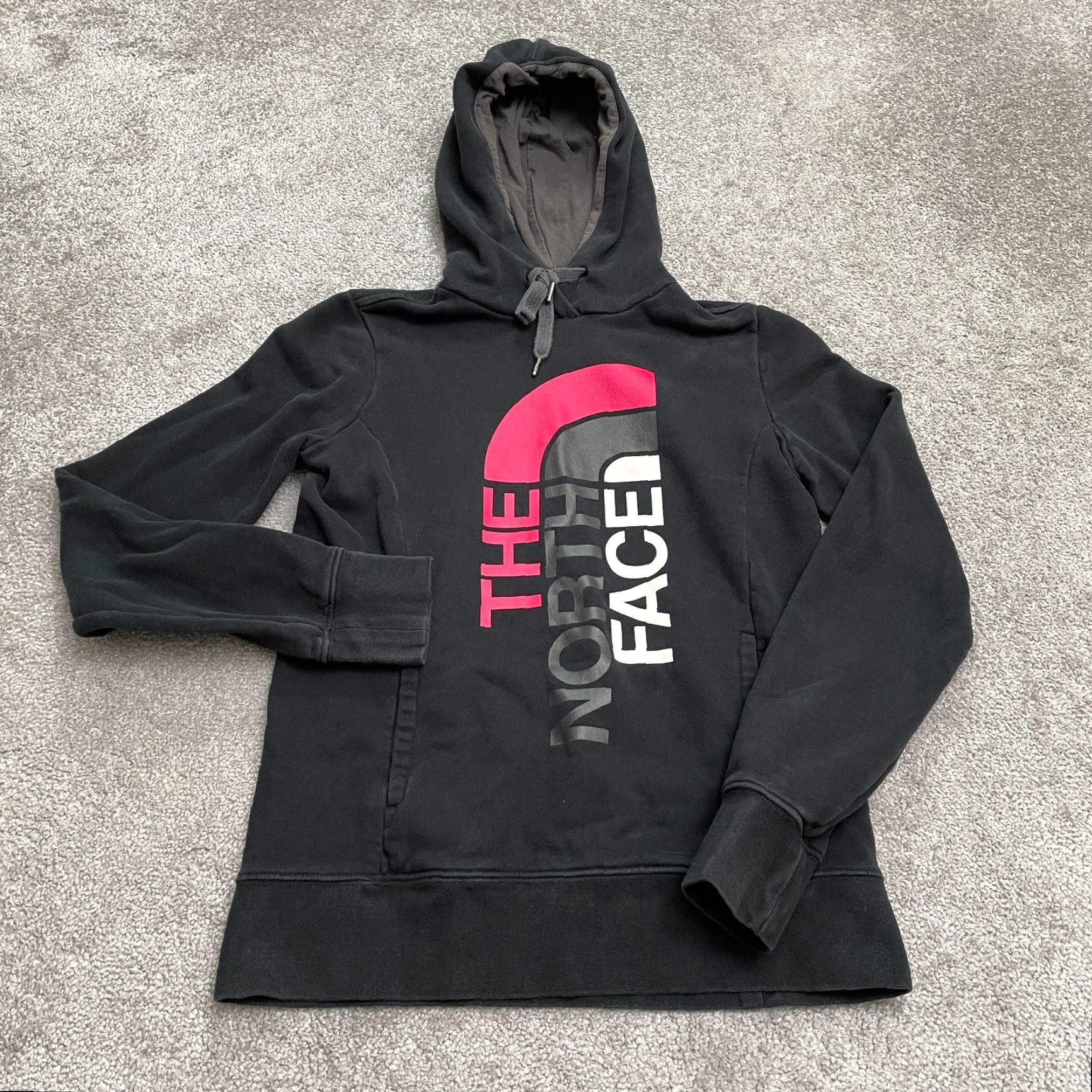 The North Face The North Face Hoodie Womens Small Black Graphic Outdoor Pullover Sweatshirt Size S / US 4 / IT 40 - 2 Thumbnail