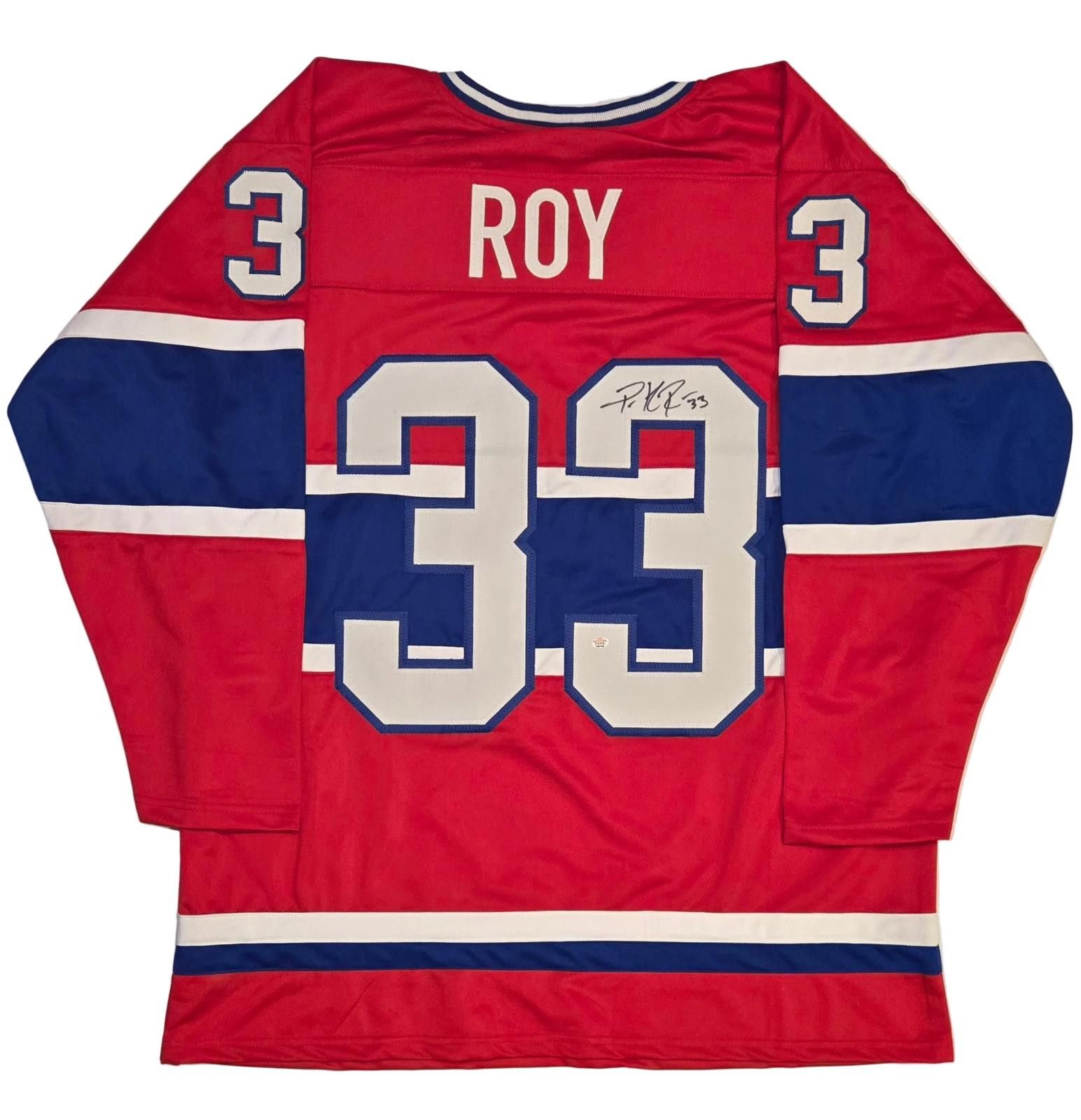 Other Patrick Roy Colorado Avalanche signed hockey jersey COA Size ONE SIZE - 2 Thumbnail
