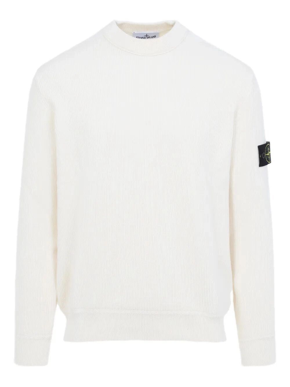 Stone Island Ribbed Soft Organic Cotton Crewneck Size US XL / EU 56 / 4 - 1 Thumbnail