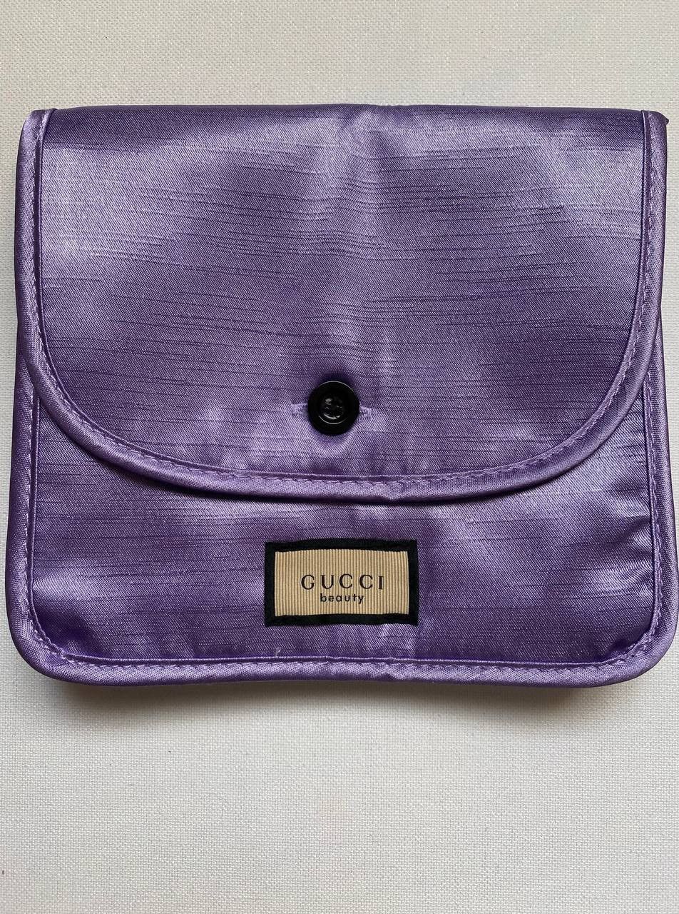 Gucci Rare Gucci Beauty 2023 GWP Purple Pouch Makeup Clutch Bag Size ONE SIZE - 1 Thumbnail