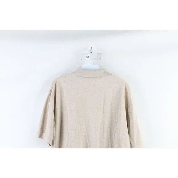 Polo Ralph Lauren Vintage 90s Ralph Lauren Faded Collared Polo Shirt Beige Size US L / EU 52-54 / 3 - 2 Thumbnail