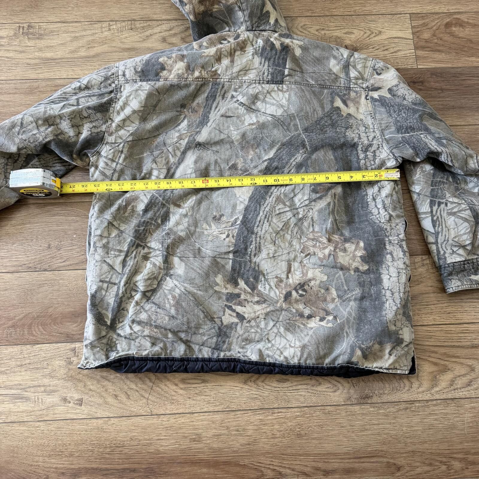 Other Vintage 90s Duxbak RealTree Camo Quilted Hooded Jacket Size US L / EU 52-54 / 3 - 8 Thumbnail