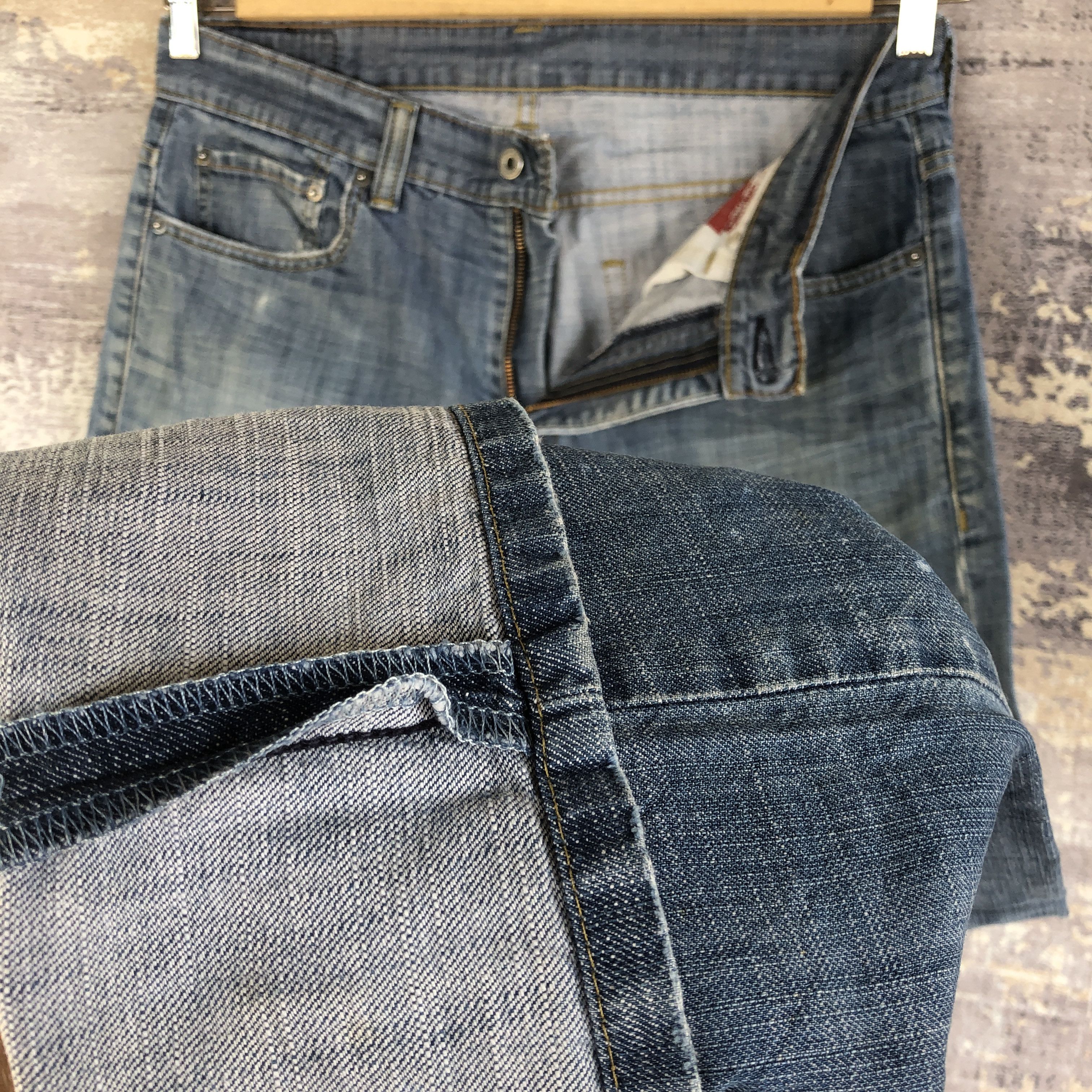 Levi's Vintage Levis 511 Jeans Slim Tapered Levi's Distressed Denim Size US 34 / EU 50 - 8 Thumbnail