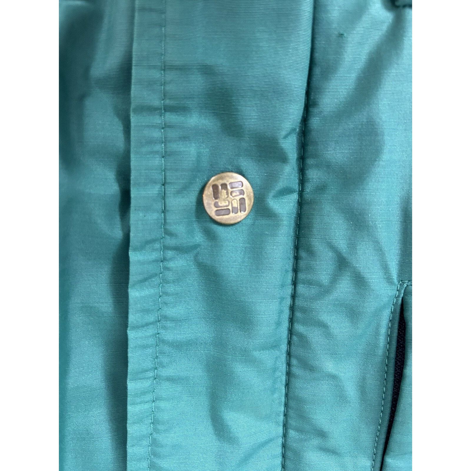Columbia VTG Columbia Green Hiking Jacket Original Logo Size Medium Size M / US 6-8 / IT 42-44 - 9 Thumbnail