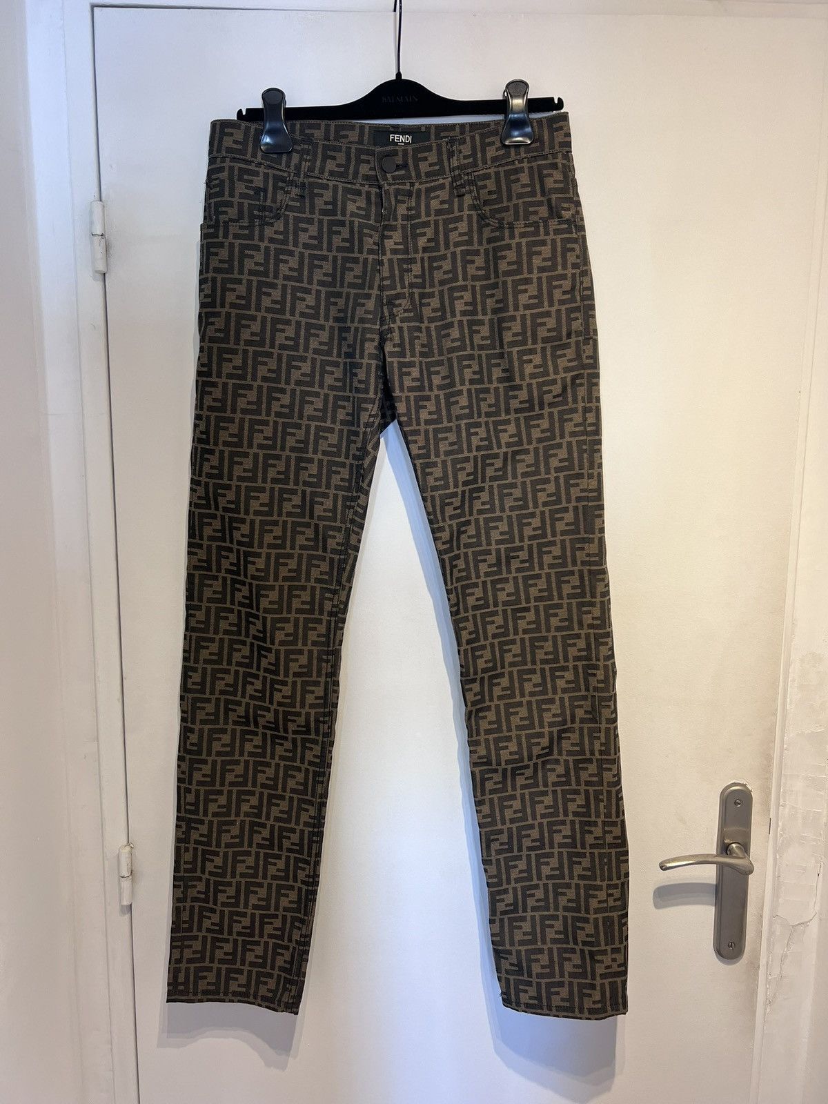 Fendi Fendi Jean Jacquard Size US 33 - 2 Thumbnail