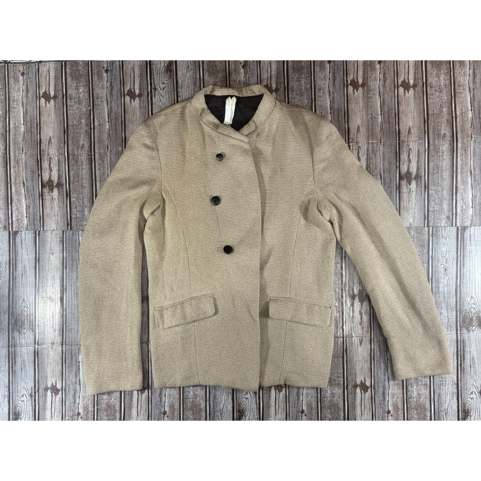 Comme des Garcons Individual Sentiments Tailored Jacket Blazer sz 1 color Tan Size US S / EU 44-46 / 1 - 2 Thumbnail