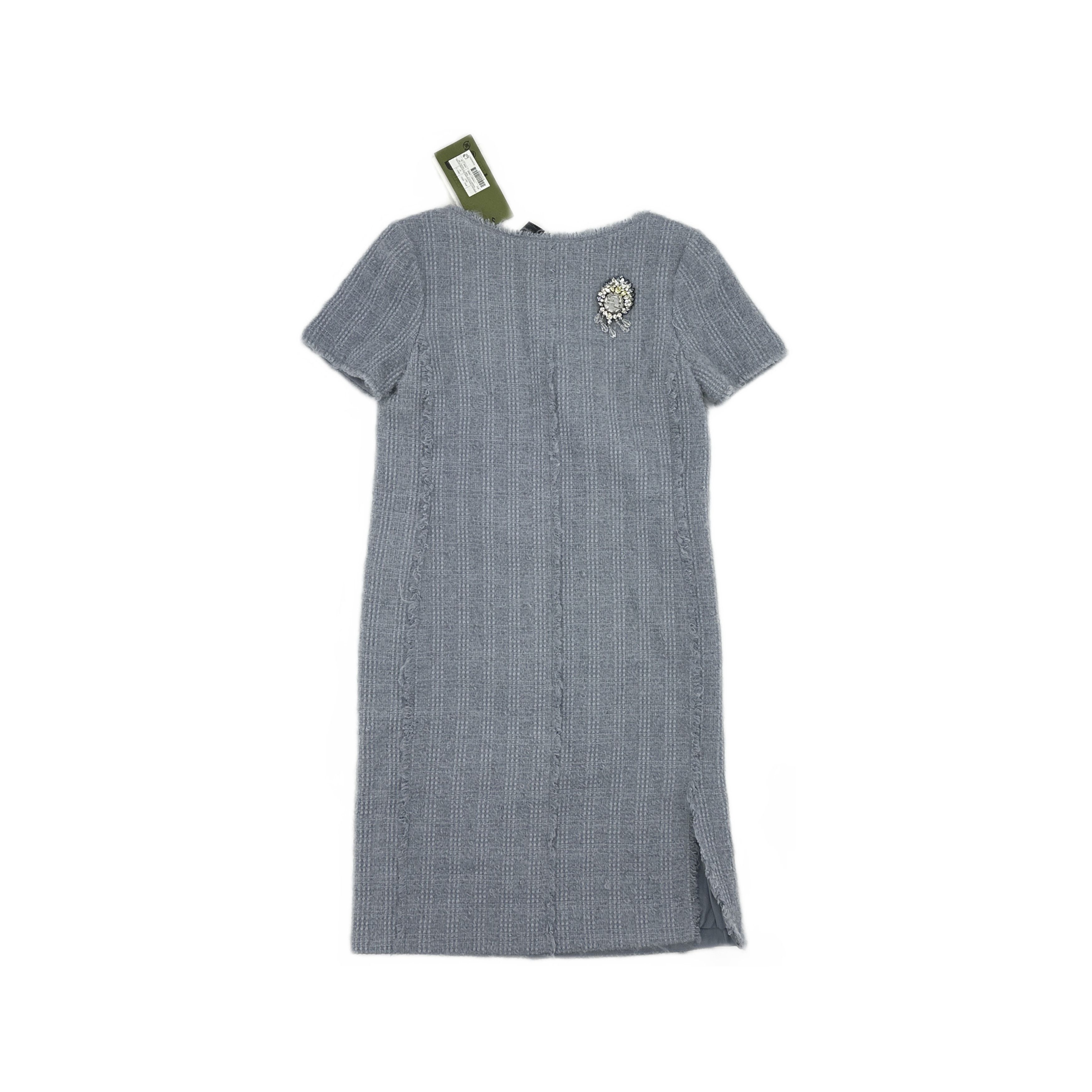 Gucci Gucci Wool Blend Tweed Mini Dress Size 38 Size XS / US 0-2 / IT 36-38 - 1 Thumbnail