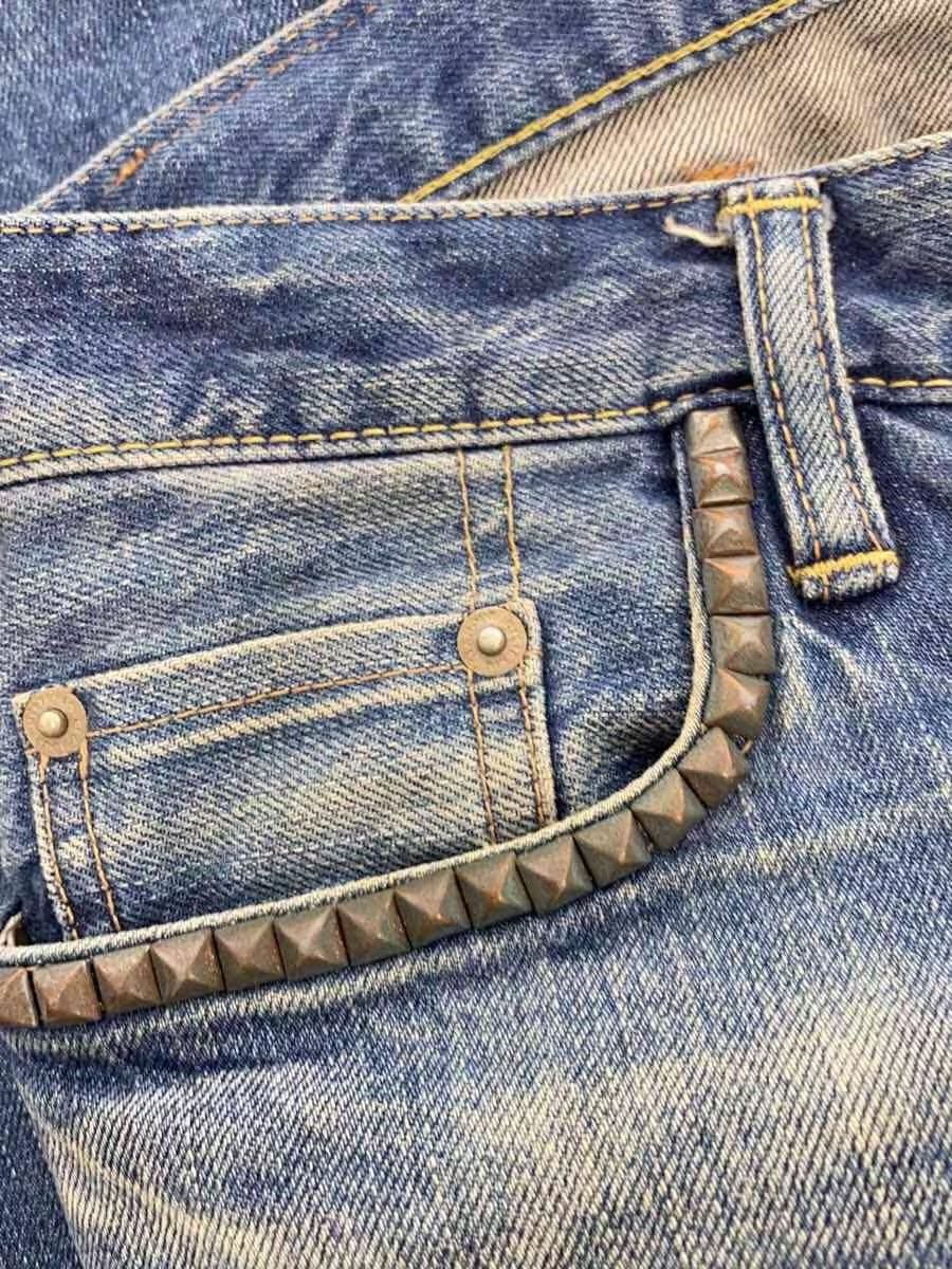 Hysteric Glamour Studded Aged Denim Jeans Size US 30 / EU 46 - 6 Thumbnail