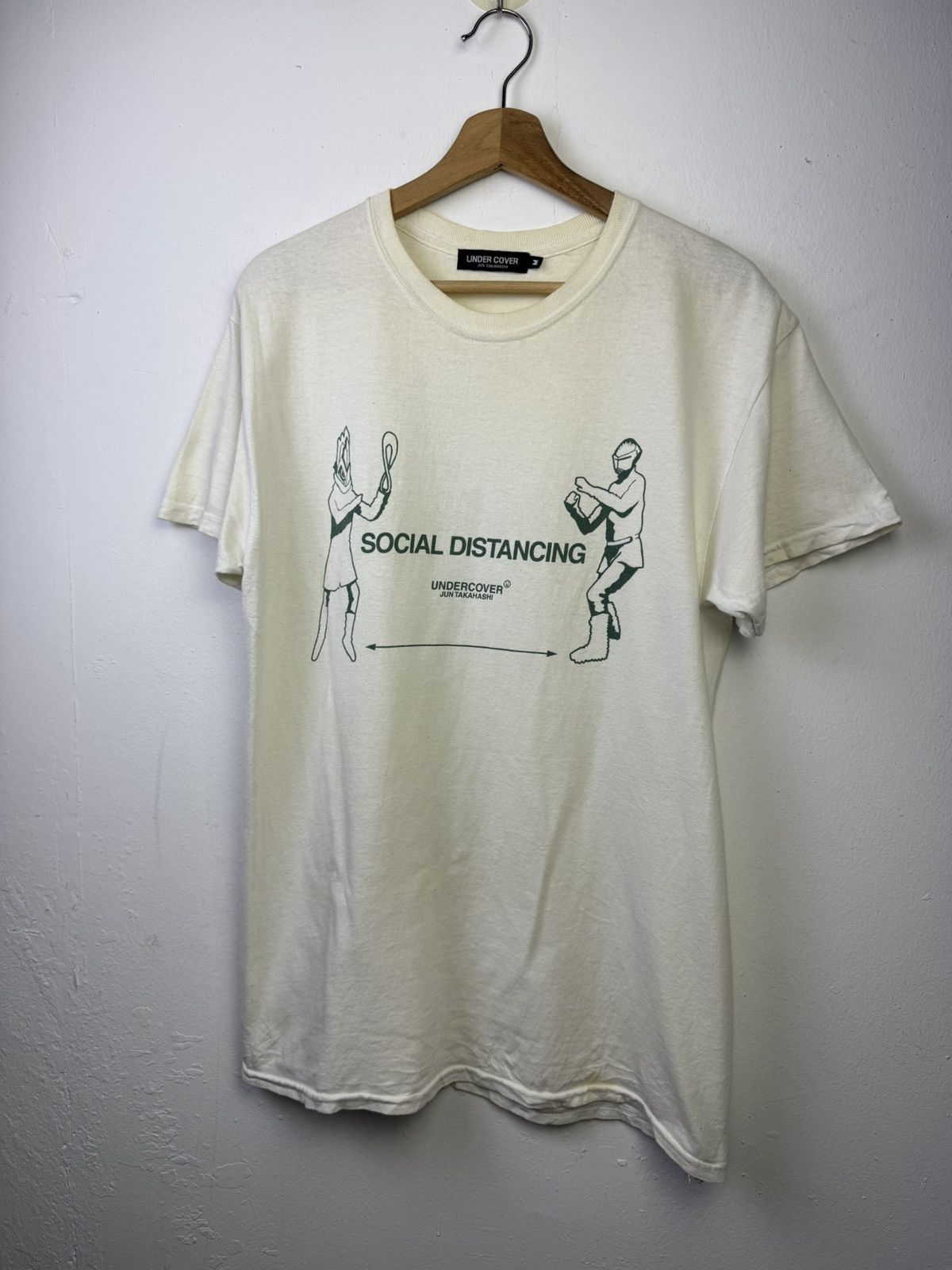Undercover Vintage Undercover Jun Takahashi Social Distancing t-shirt Size US M / EU 48-50 / 2 - 3 Thumbnail