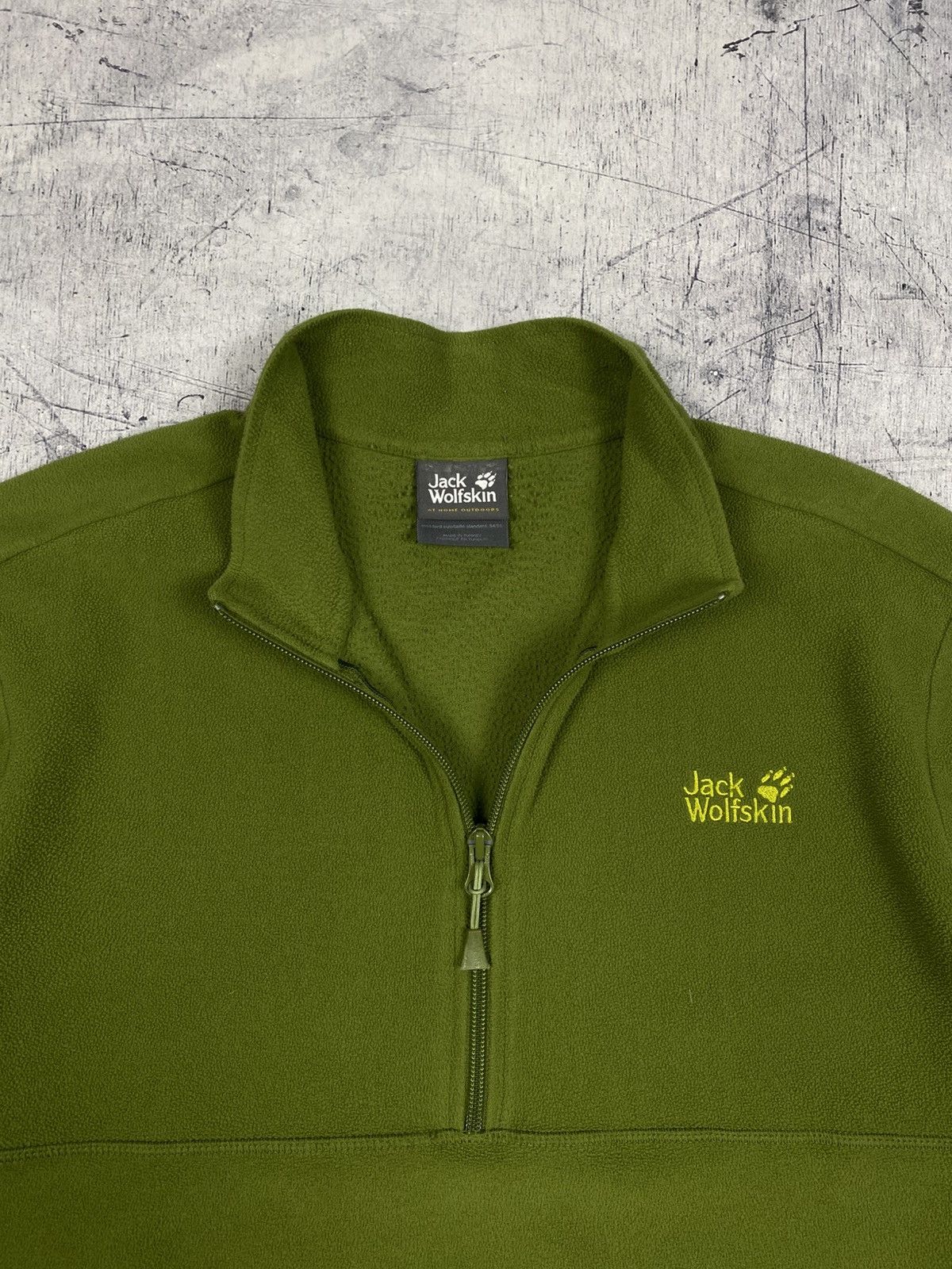 Jack Wolfskin Jack Wolfskin Tecnopile Fleece Top Zip Pullover Jacket Size US XL / EU 56 / 4 - 5 Thumbnail