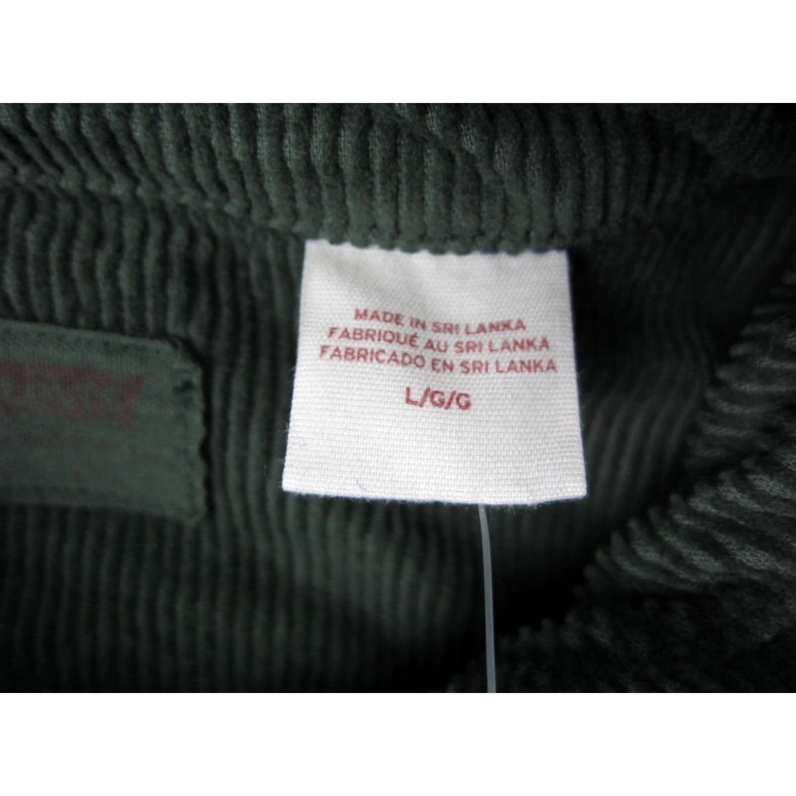 Levi's Levi's Shirt Women Large Green Corduroy Western Button Cowgirl Rodeo Classic NWT Size L / US 10 / IT 46 - 6 Thumbnail