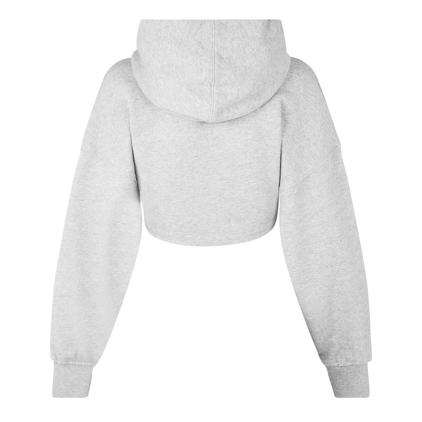 Palm Angels o1g2r1mq0325 Rouched Cropped Hoodie in Grey Size M / US 6-8 / IT 42-44 - 2 Thumbnail