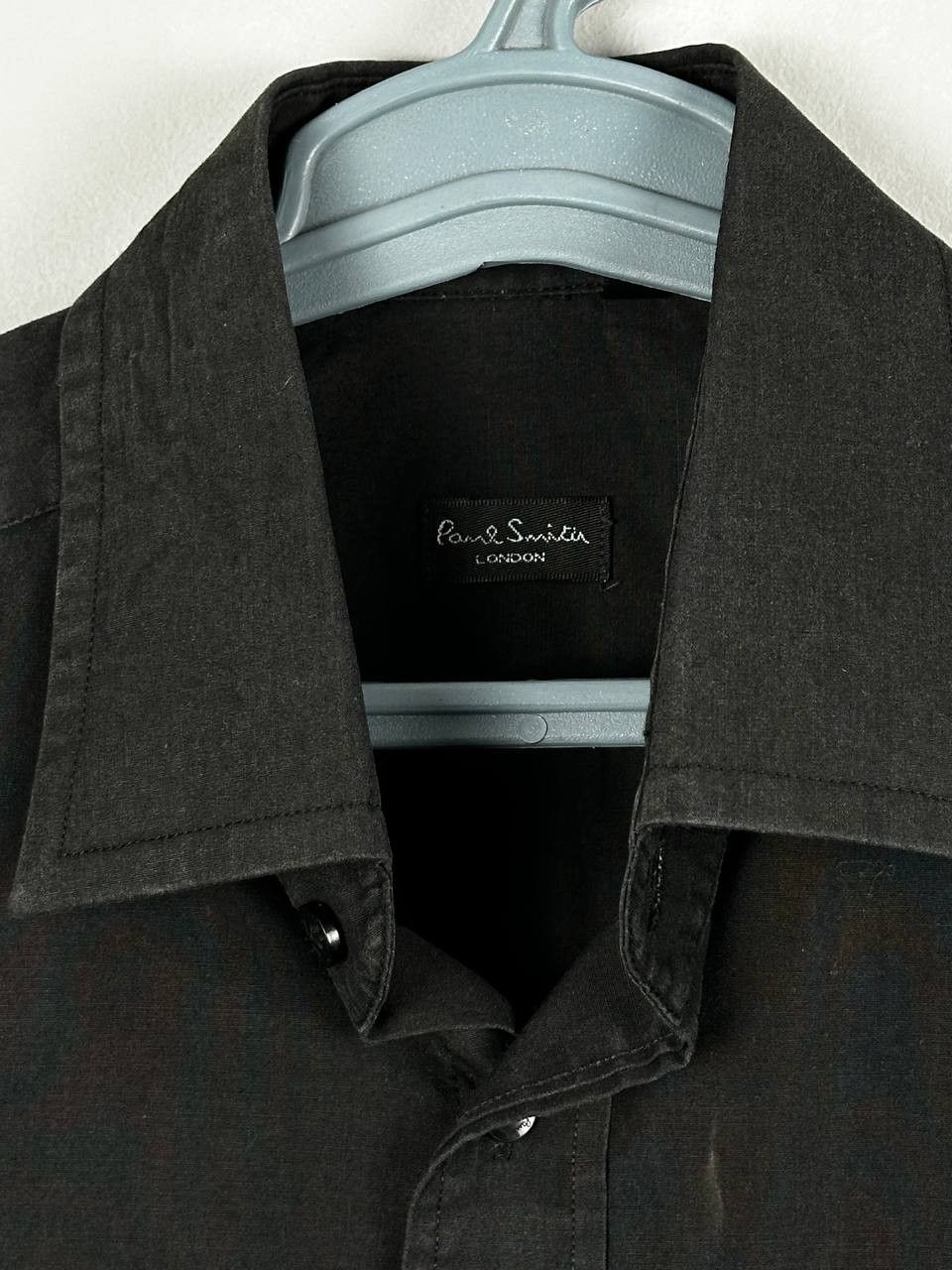 Paul Smith VINTAGE PAUL SMITH Black Designer SHIRT Size US L / EU 52-54 / 3 - 4 Thumbnail