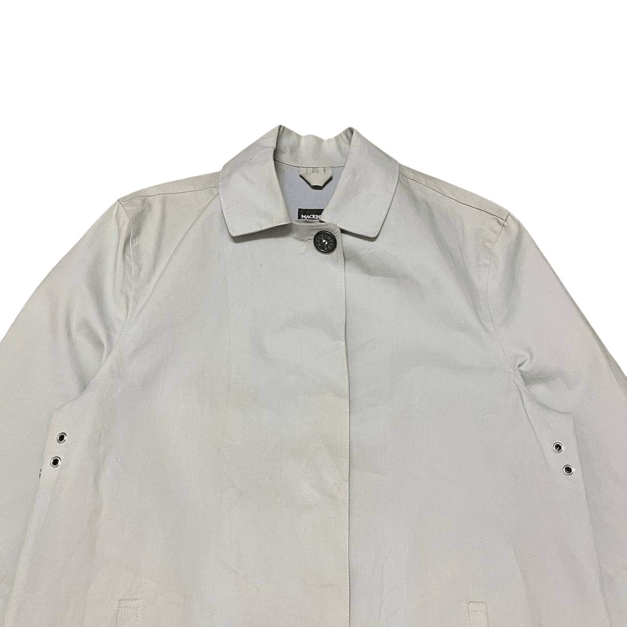 Mackintosh Vintage Mackintosh Coat 100% Cotton Rubber Proofed Size S / US 4 / IT 40 - 2 Thumbnail