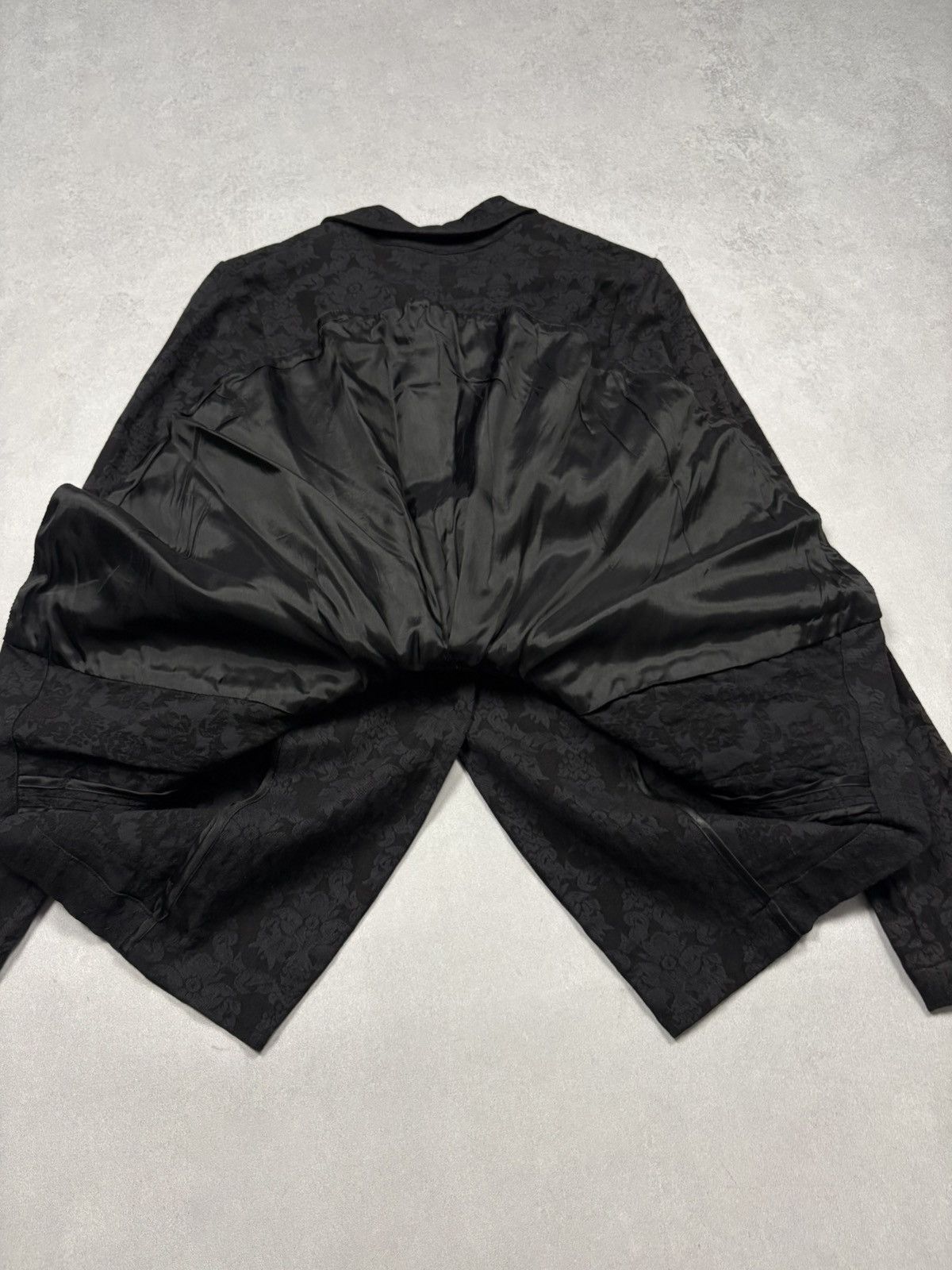 Japanese Brand Working Overtime Giovanna Guglielmi Floral Jacquard Jacket Size S / US 4 / IT 40 - 20 Thumbnail