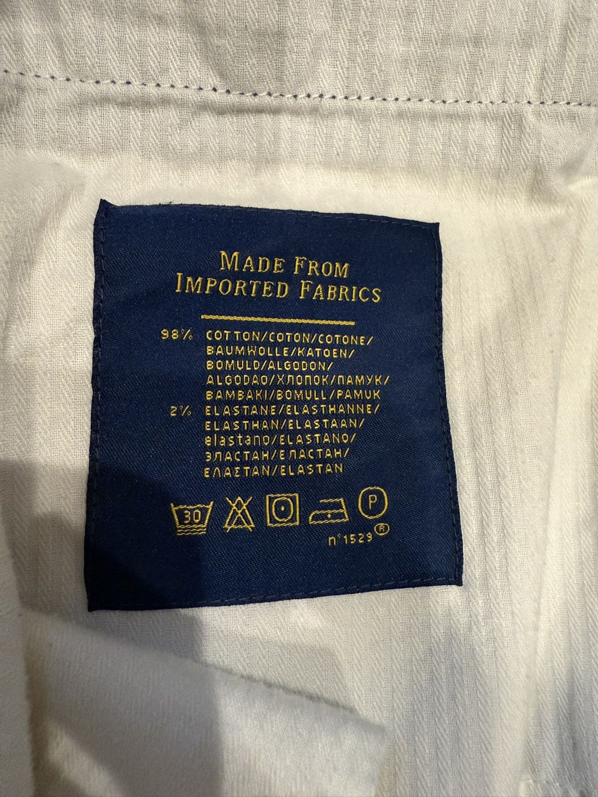 Polo Ralph Lauren Polo Ralph Lauren Stretch Classic Fit Chino Shorts Size US 33 - 4 Thumbnail