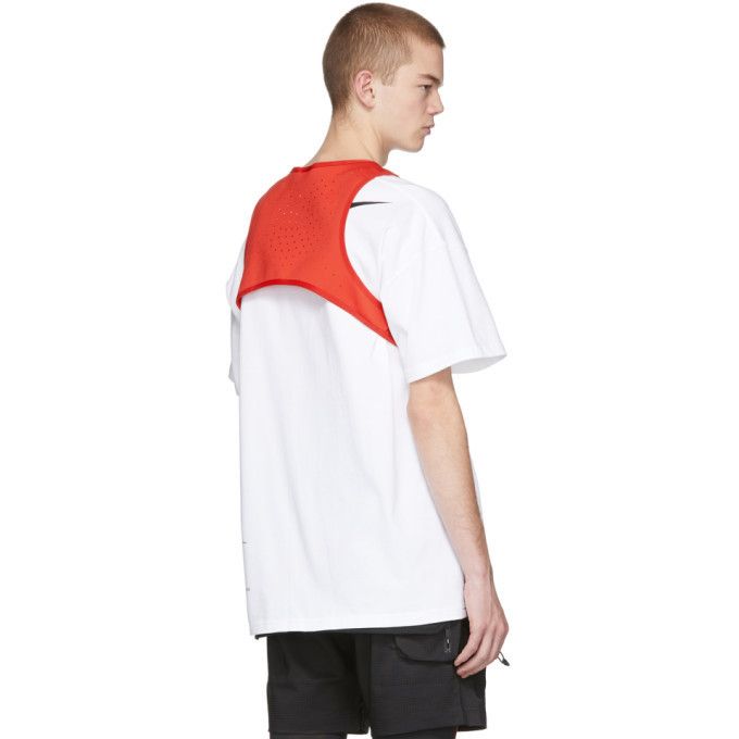 MMW × Nike Nike Red MMW Edition L NRG Training Series 003 Vest Size ONE SIZE - 7 Thumbnail