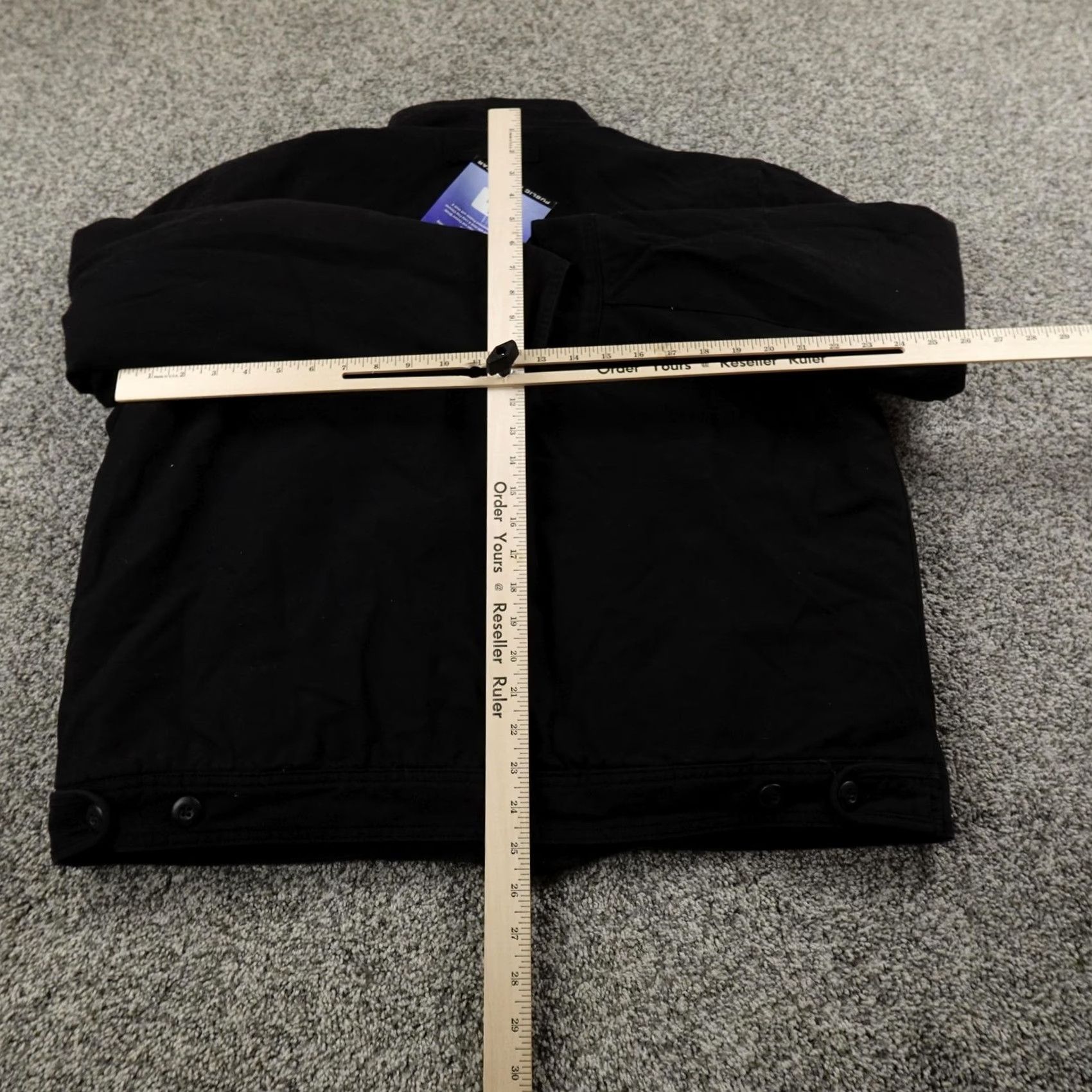 Rothco Rothco Jacket Mens M Black Concealed Carry Canvas Tactical Bomber Work Coat Shirt? Size US M / EU 48-50 / 2 - 7 Thumbnail