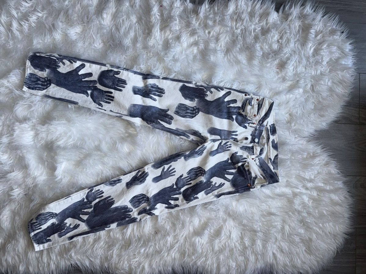 DENIM TEARS Hand jeans