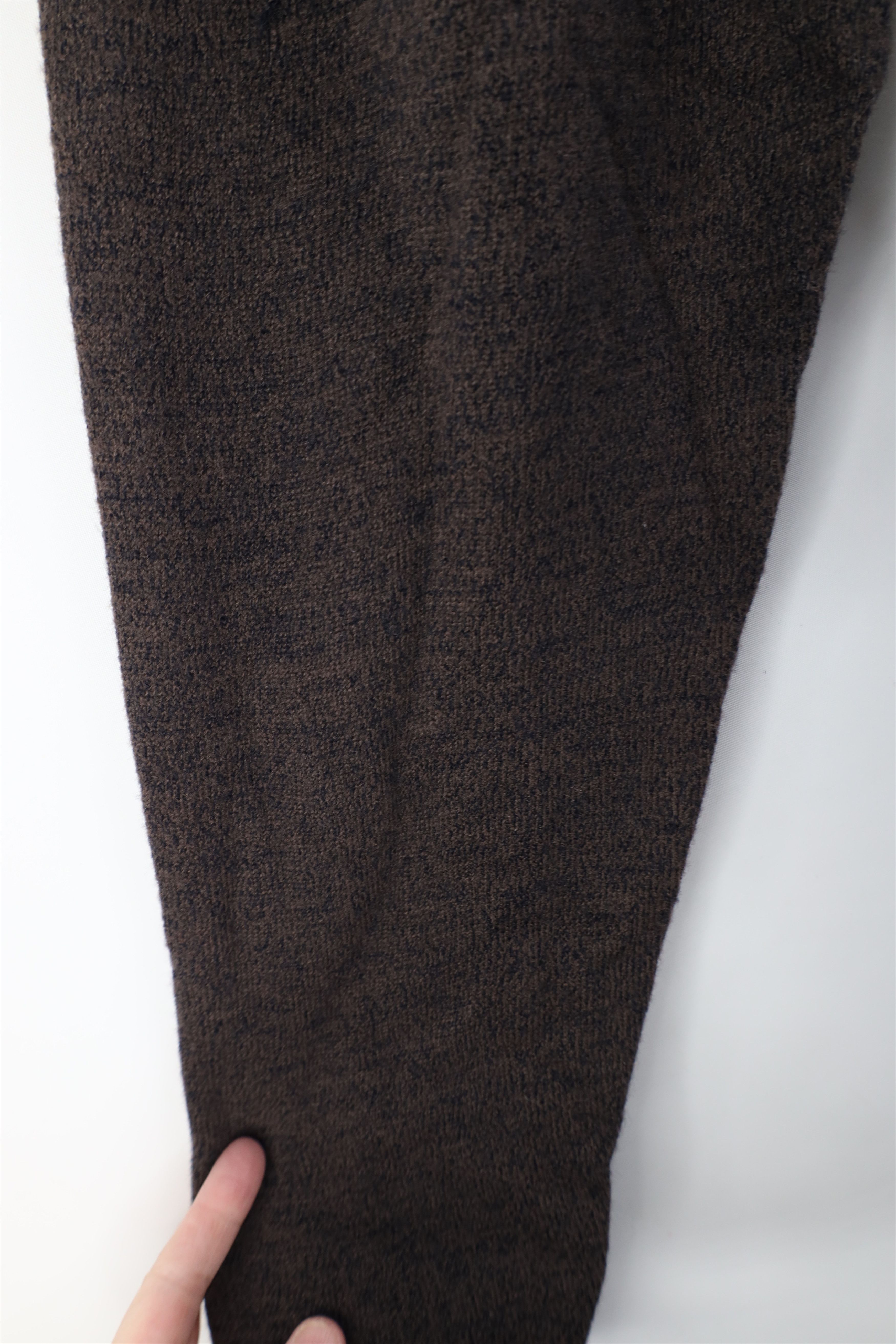 Vintage Vintage 90s Streetwear Collared Pullover Sweater Brown Size US M / EU 48-50 / 2 - 7 Thumbnail
