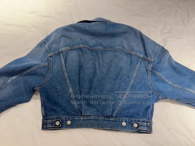 Acne Studios Acne Studios Retro Loose Fit Classic Long Sleeve Shirt Den Size 4XL / US 24-26 - 4 Thumbnail