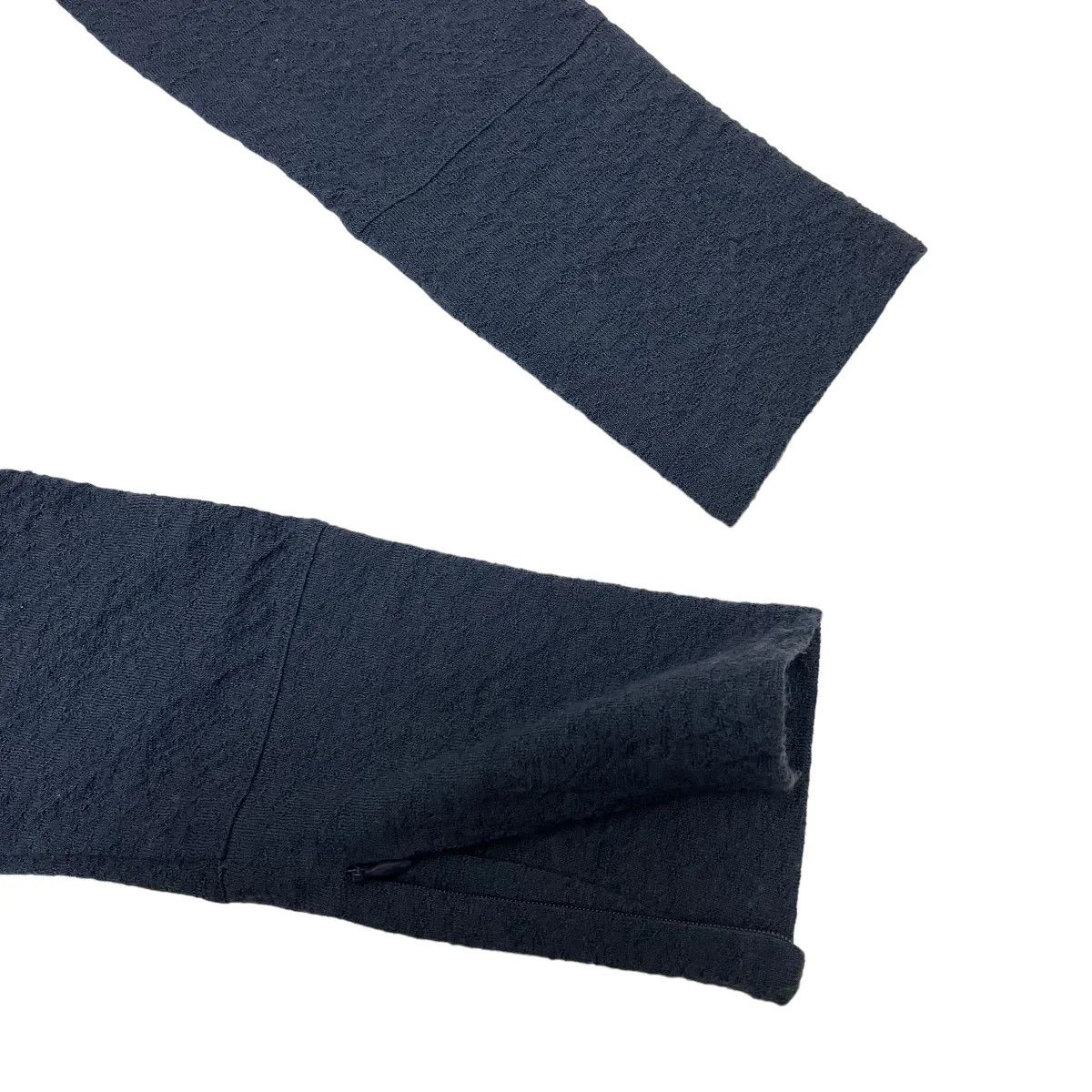 Jil Sander Textured High Neck Wool Knit Long Sleeve Tee Size XS / US 0-2 / IT 36-38 - 3 Thumbnail