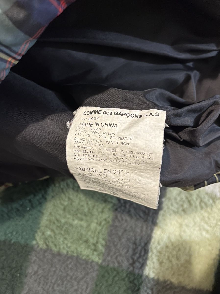 Comme des Garcons PLAY Vintage A/W2010 CdG Play patchwork puffer down vest gilet Size US M / EU 48-50 / 2 - 6 Thumbnail
