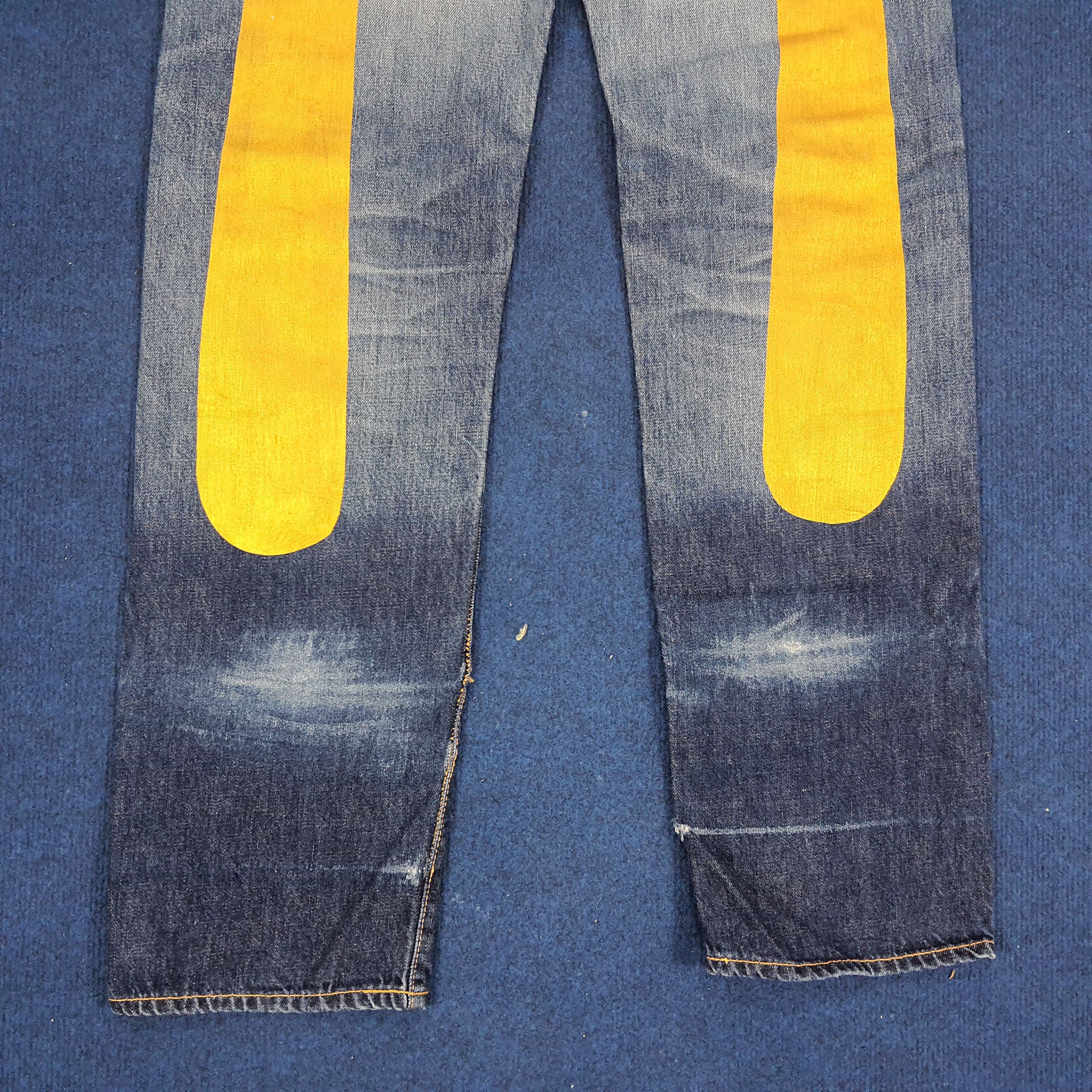 Evisu × Japanese Brand × Vintage Vintage Evisu Japanese Brand Custom Denim Jeans Size US 28 / EU 44 - 3 Thumbnail