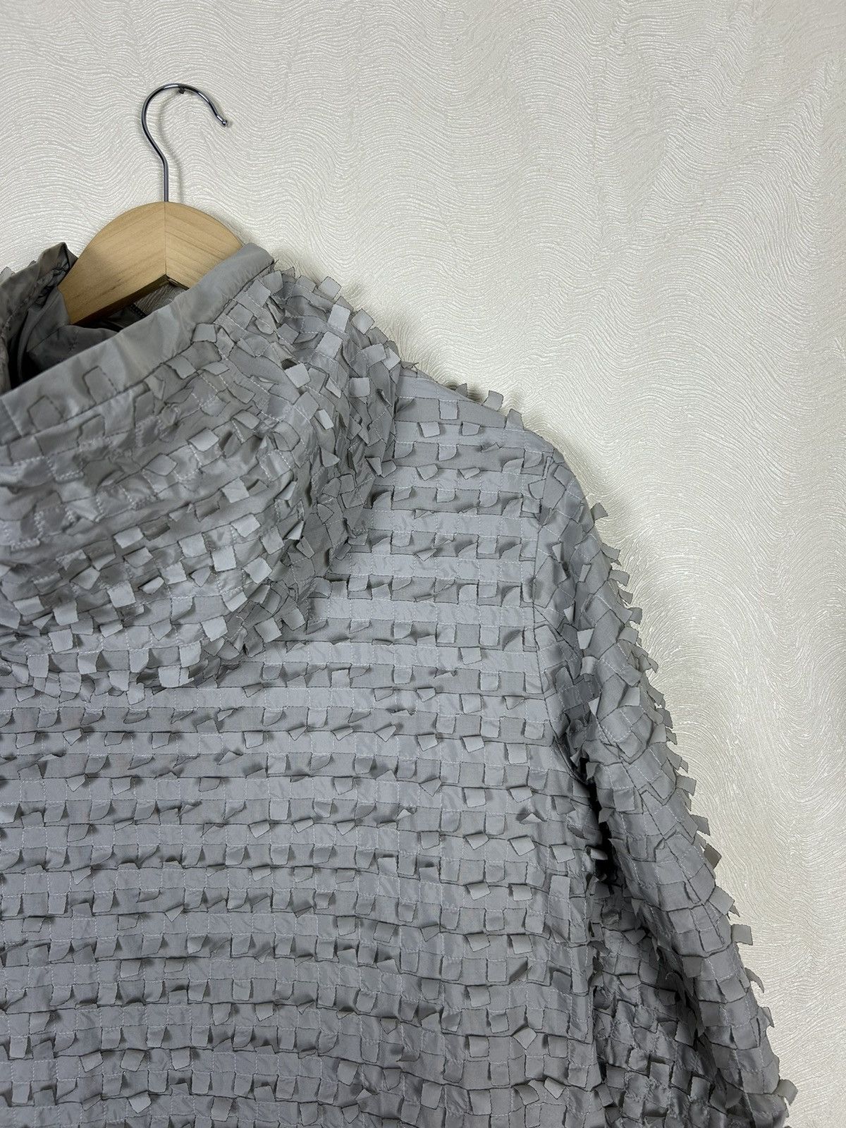 Annette Gortz × Vintage Annette Gortz Textured Grey Designer Jacket Size EU36 Size XS / US 0-2 / IT 36-38 - 10 Thumbnail