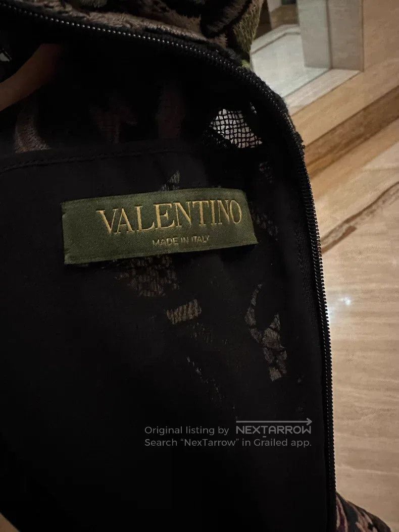 Valentino Valentino Black lotus leaf dress Size M / US 6-8 / IT 42-44 - 6 Thumbnail