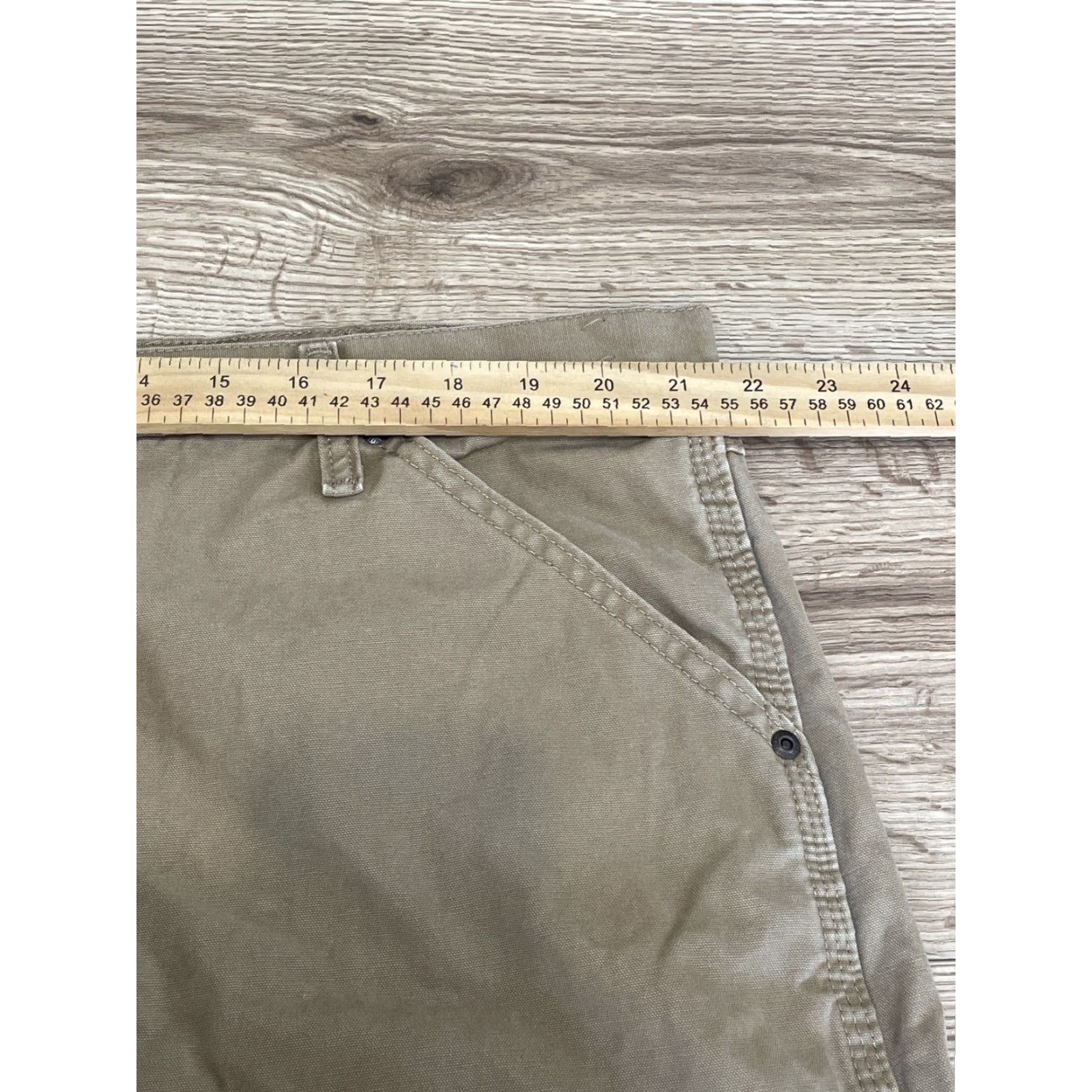 Wrangler Vintage Wrangler Men's Pants 44x32 Canvas Straight Leg Chino Workwear Size US 44 / EU 60 - 3 Thumbnail