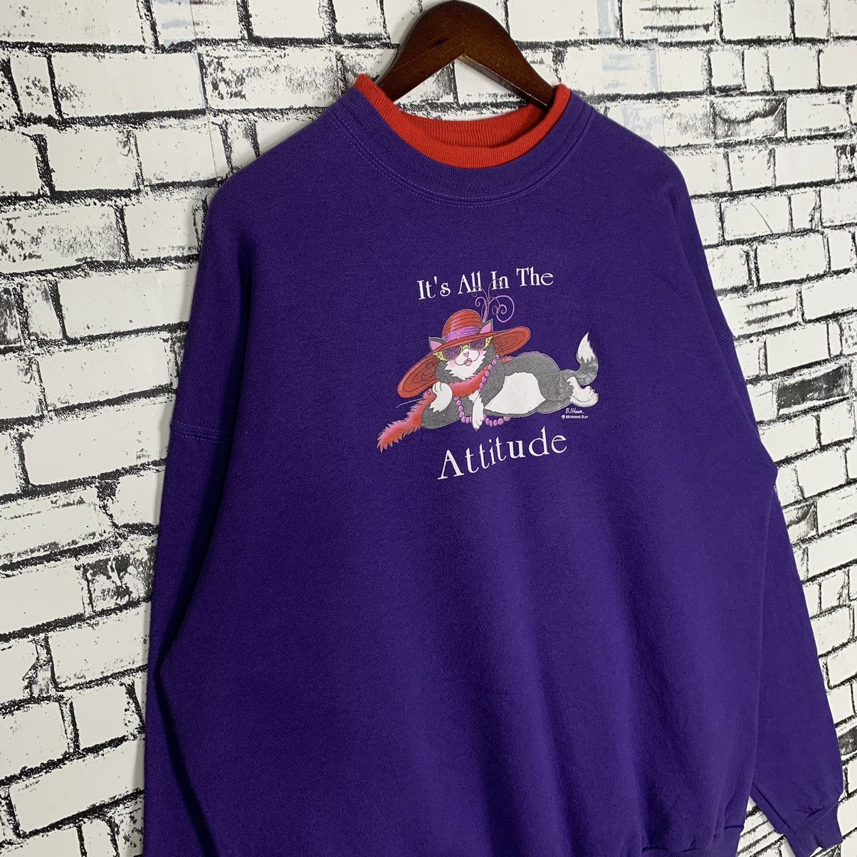 Other × Vintage Vintage BJ Hawen Morning Sun Sweatshirt Crewneck Size L / US 10 / IT 46 - 5 Thumbnail