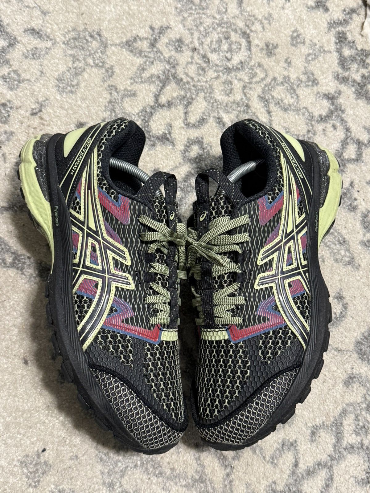 Asics × Kiko Kostadinov Asics x Kiko US4-S Gel Terrain black neon lime Size US 10.5 / EU 43-44 - 2 Thumbnail