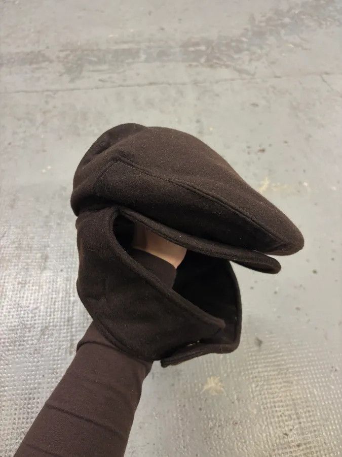 Maison Margiela FW2007 Maison Margiela Brown Wool Cap Hat Size ONE SIZE - 2 Thumbnail