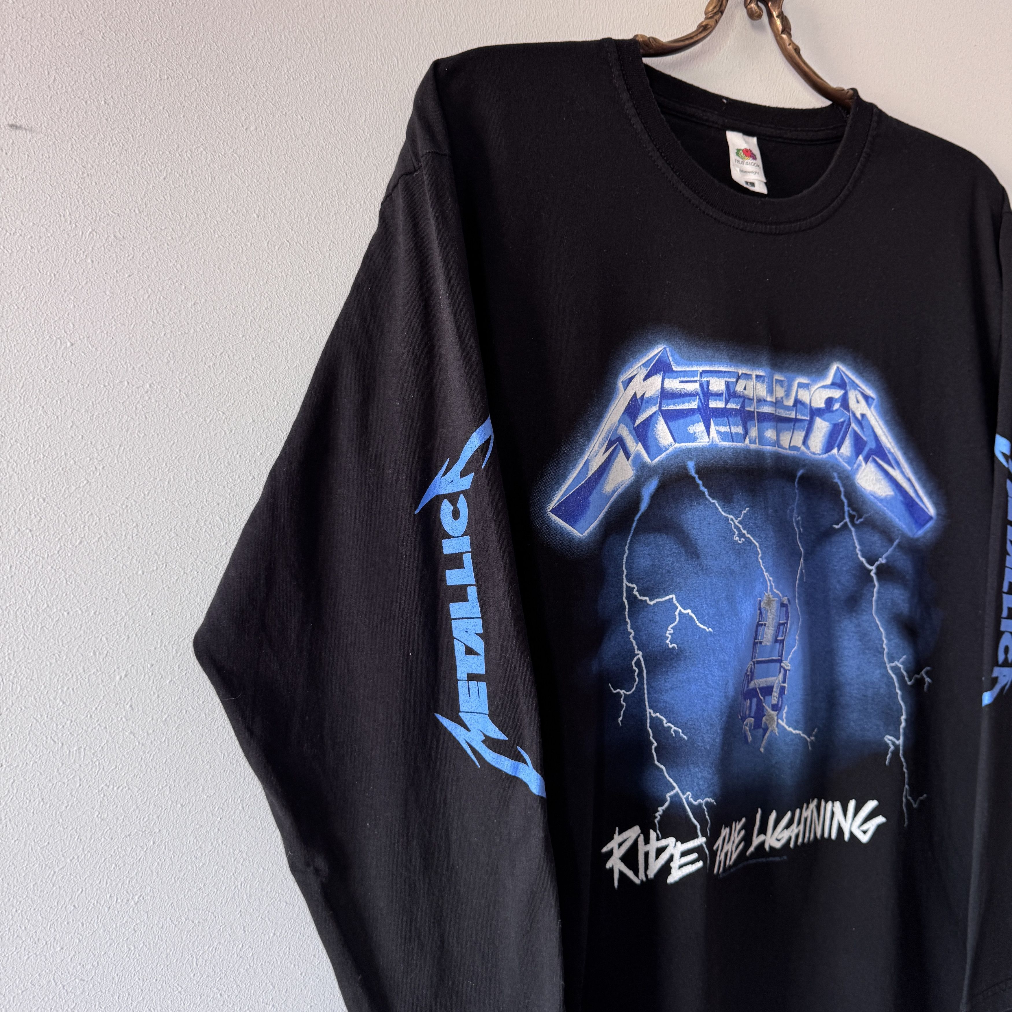 Metallica Vintage Metallica Long Sleeve Rock Band Tee Black Merch Size US L / EU 52-54 / 3 - 4 Thumbnail