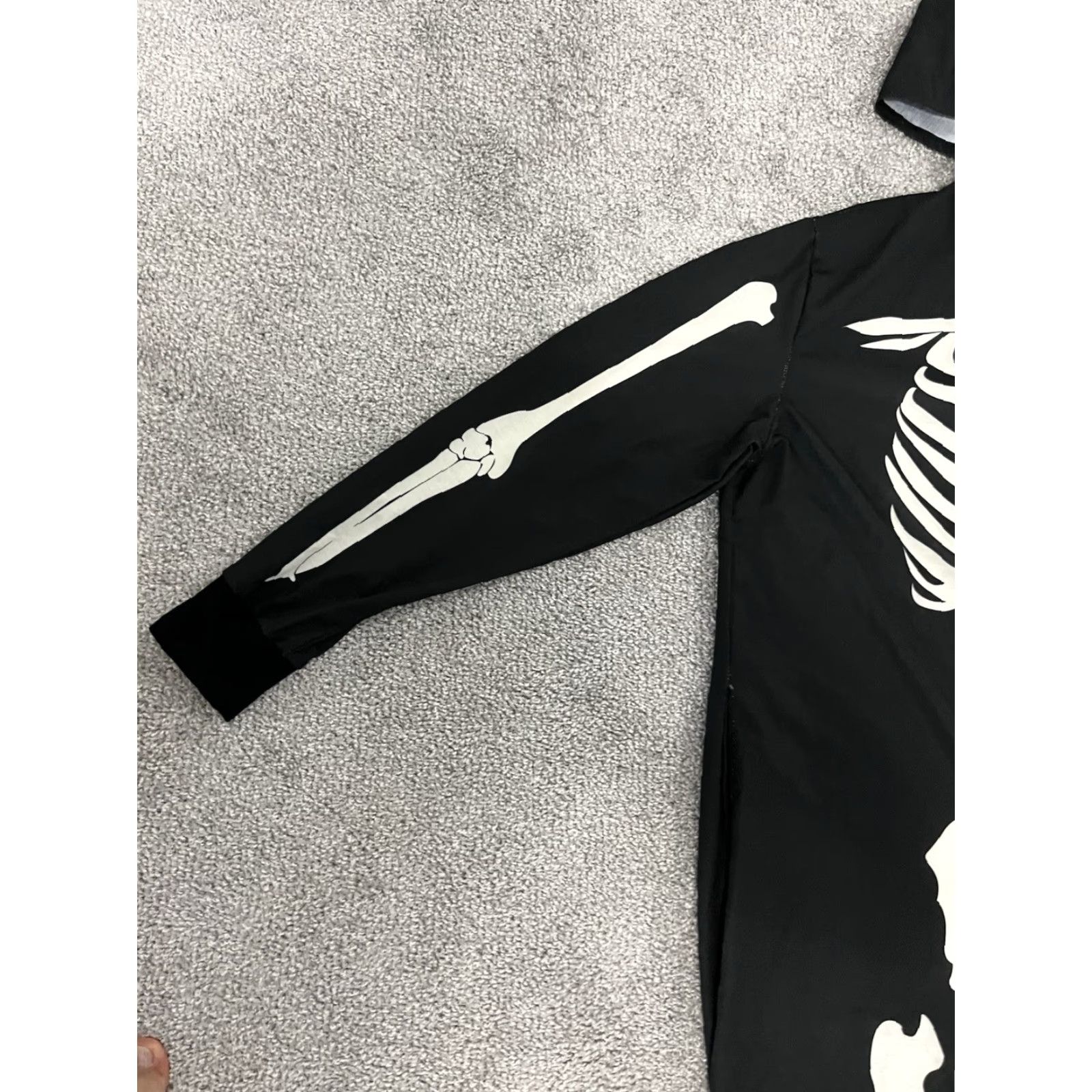 Vintage Morph Costumes Skeleton Hooded Bodysuit Woman Womans Halloween Costume L Black Adult Large 1pc Sexy Costume Size L / US 10 / IT 46 - 3 Thumbnail