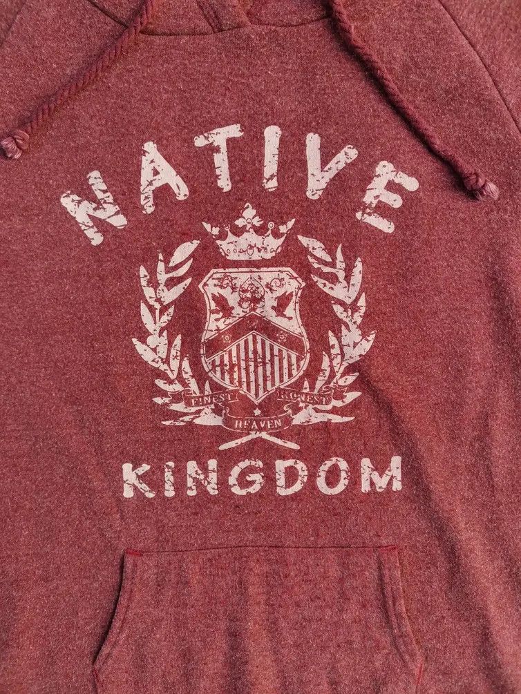 Native Rare!!! Native Kingdom Big Logo Hoodie Sweatshirt Size US L / EU 52-54 / 3 - 4 Thumbnail